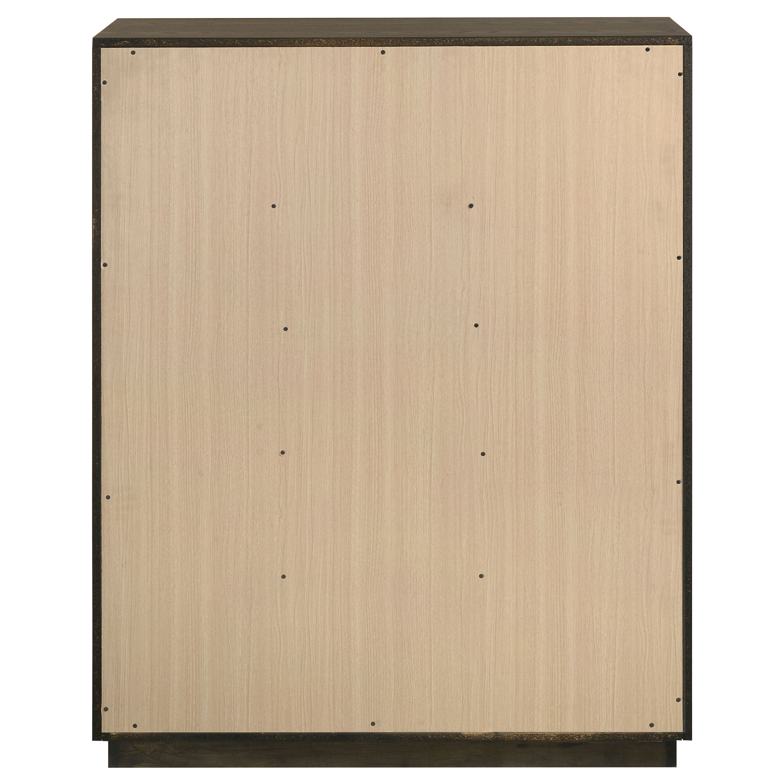 Atlas 5-drawer Bedroom Chest of Drawers Dark Oak — view 7