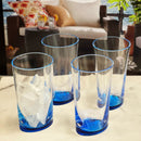 Leading Ware Oval Halo Acrylic Glasses Drinking Set