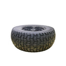 Flat Free Tire And Wheel Assemblies For Riding Lawn Mowers With 3" Hub - Black