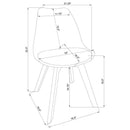 Caballo - Polypropylene Dining Side Chair (Set of 2)