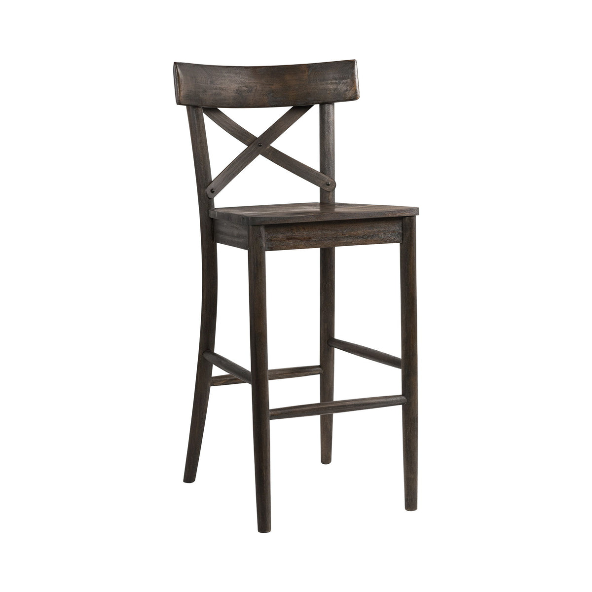 Coronado Stool in Dark Brown by Elements International