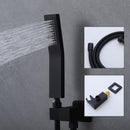 Wall Mount Shower System With High Pressure 10" Shower Head And Handheld