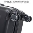 3 Pieces Set 20" / 24" / 28" Spinner Wheel Luggage With Combination Lock
