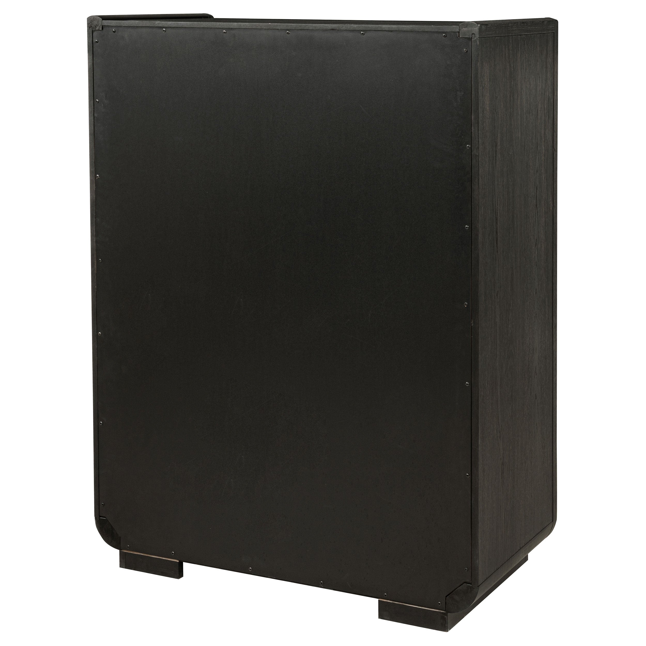 Leandro 5-drawer Bedroom Chest of Drawers Burnished Black — view 8