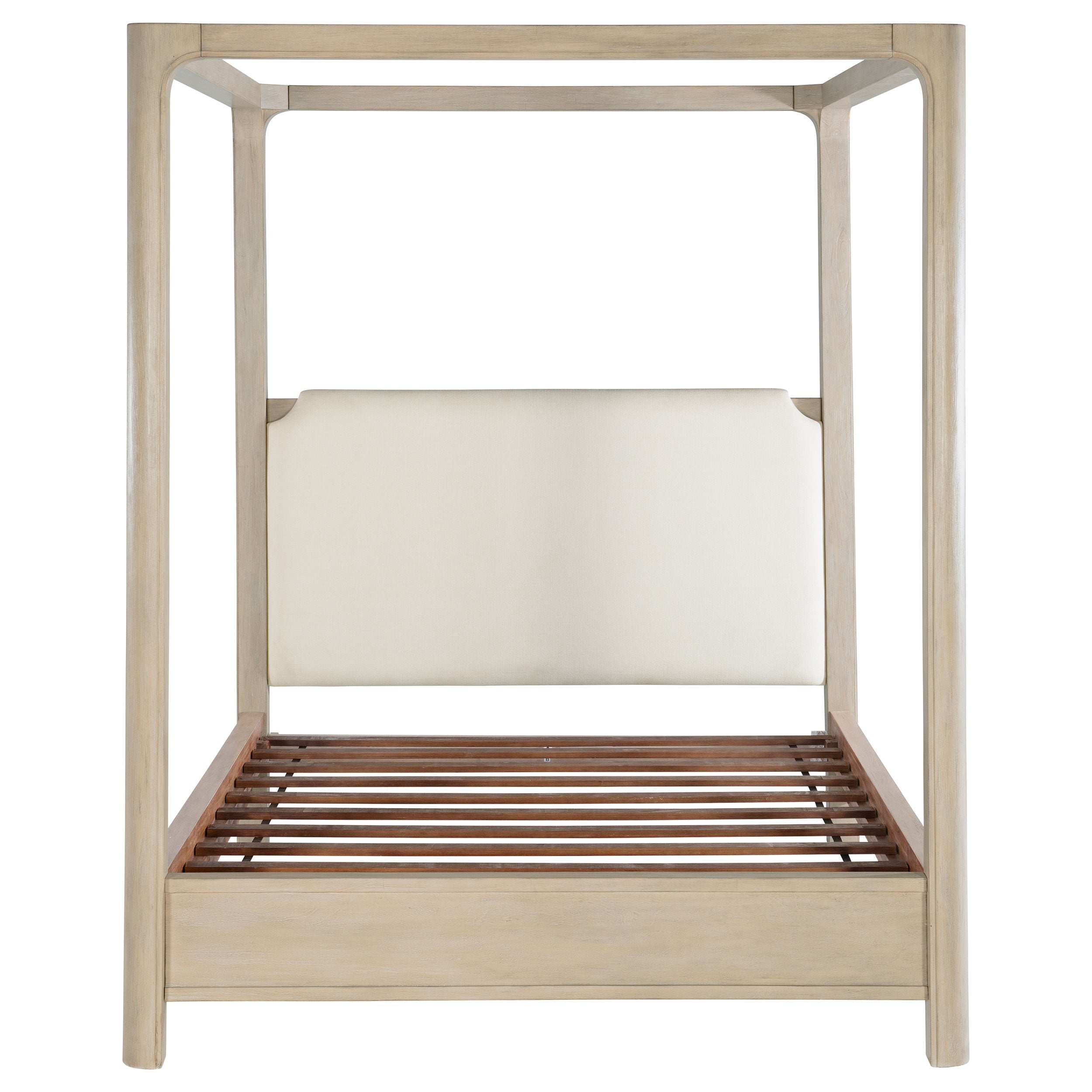 Solano 85-inch Eastern King Canopy Bed Weathered Mango — view 3
