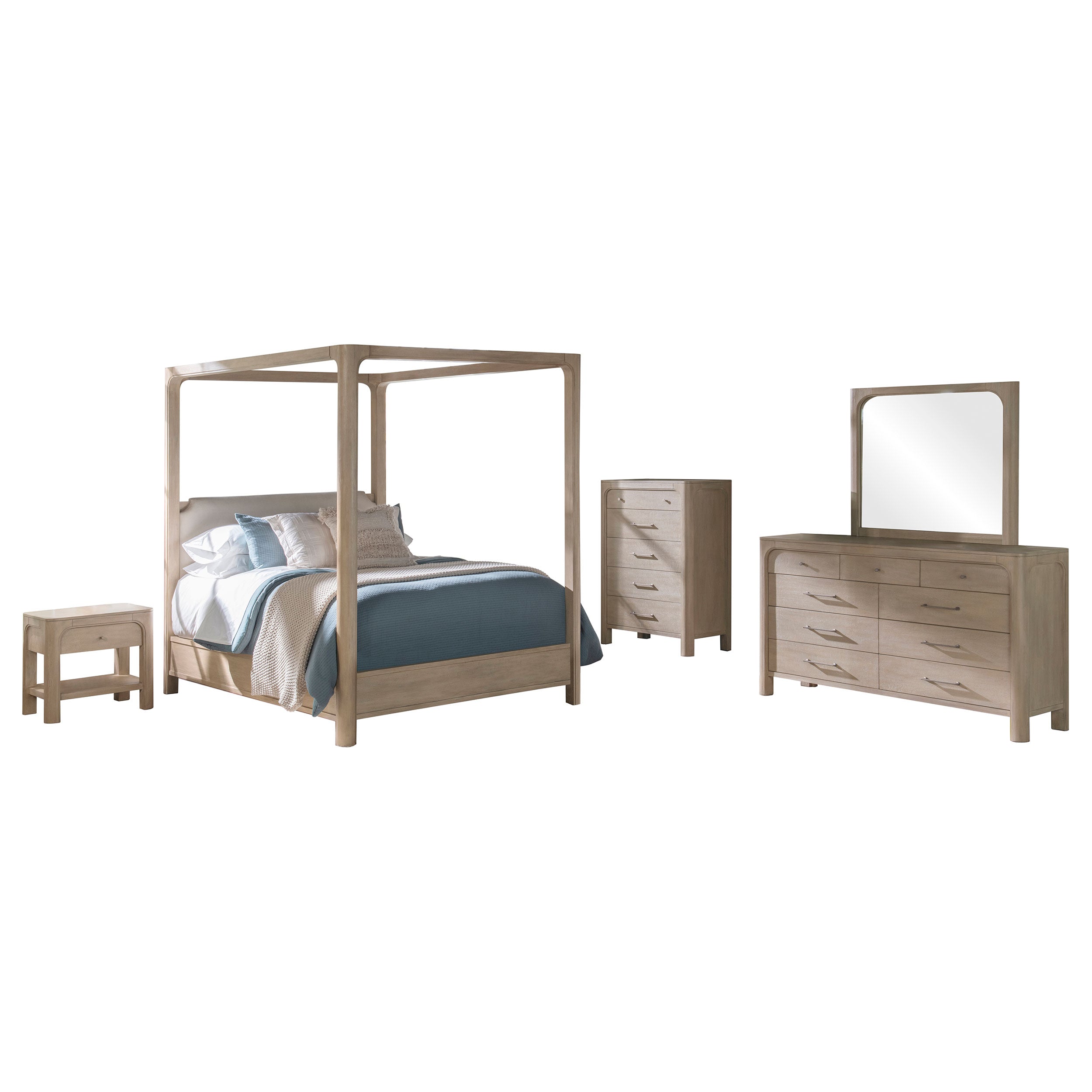 Solano 5-piece California King Bedroom Set Weathered Mango — view 2