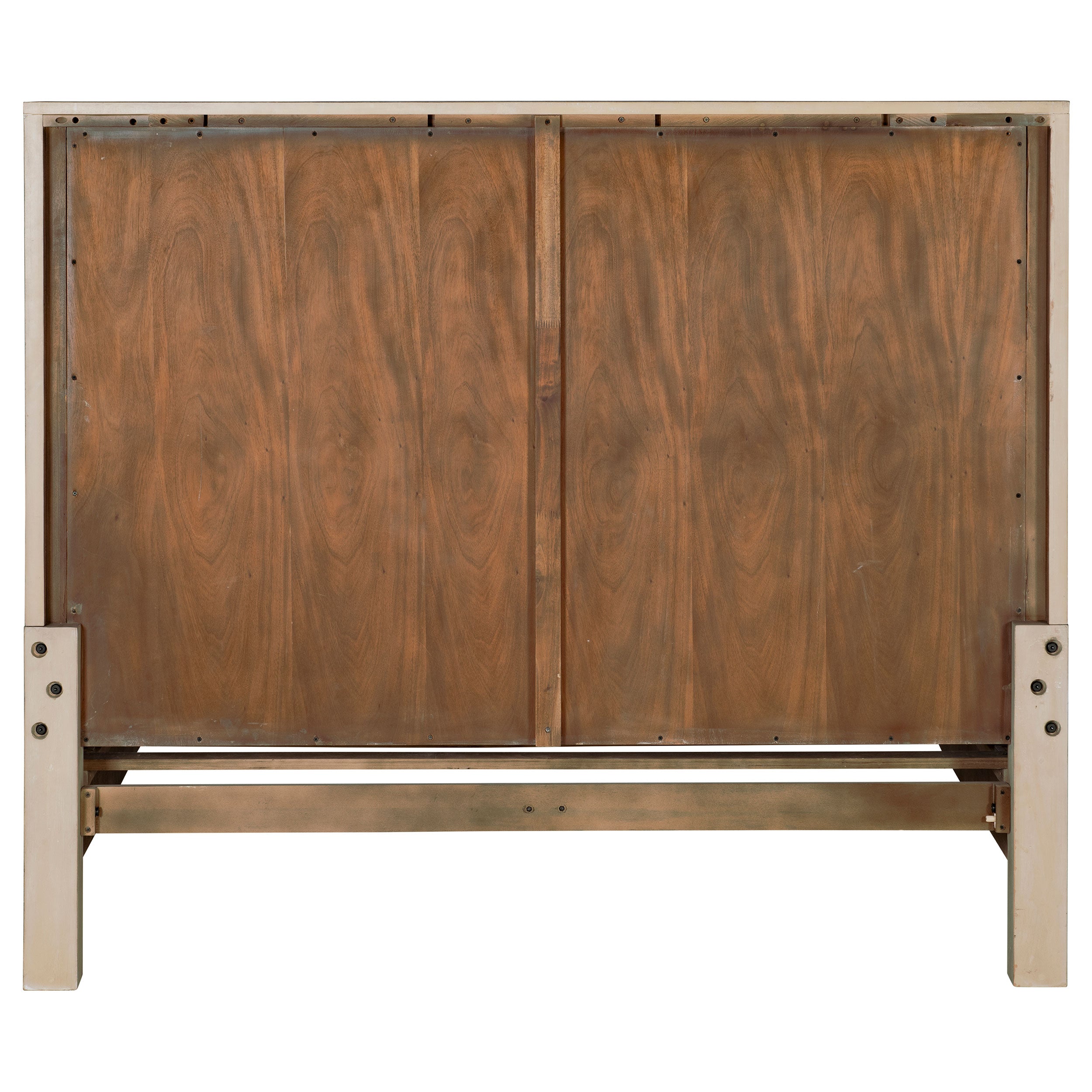 Solano 56-inch Queen Panel Bed Weathered Mango — view 7