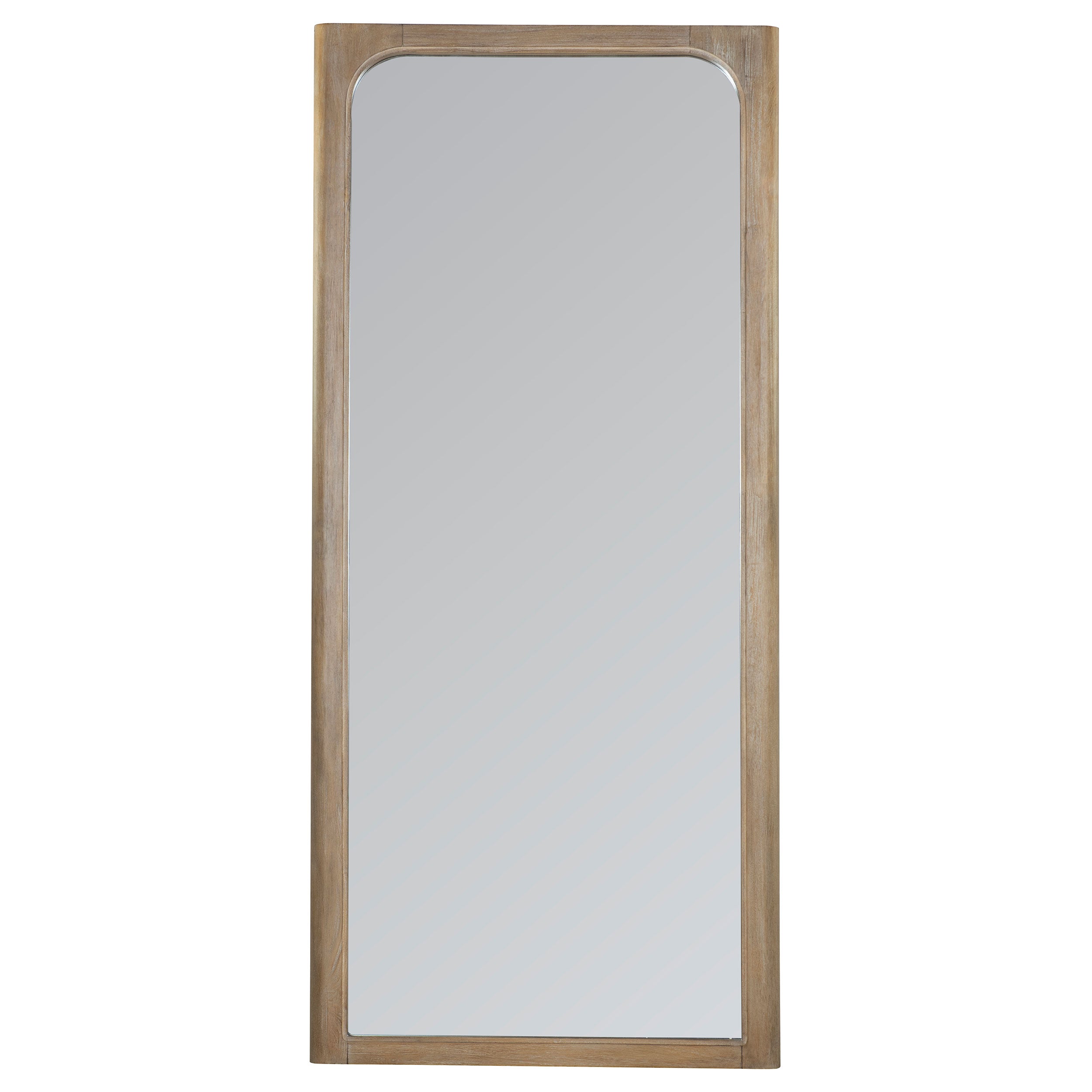 Solano 80-inch Full Length Floor Mirror Weathered Mango — view 3