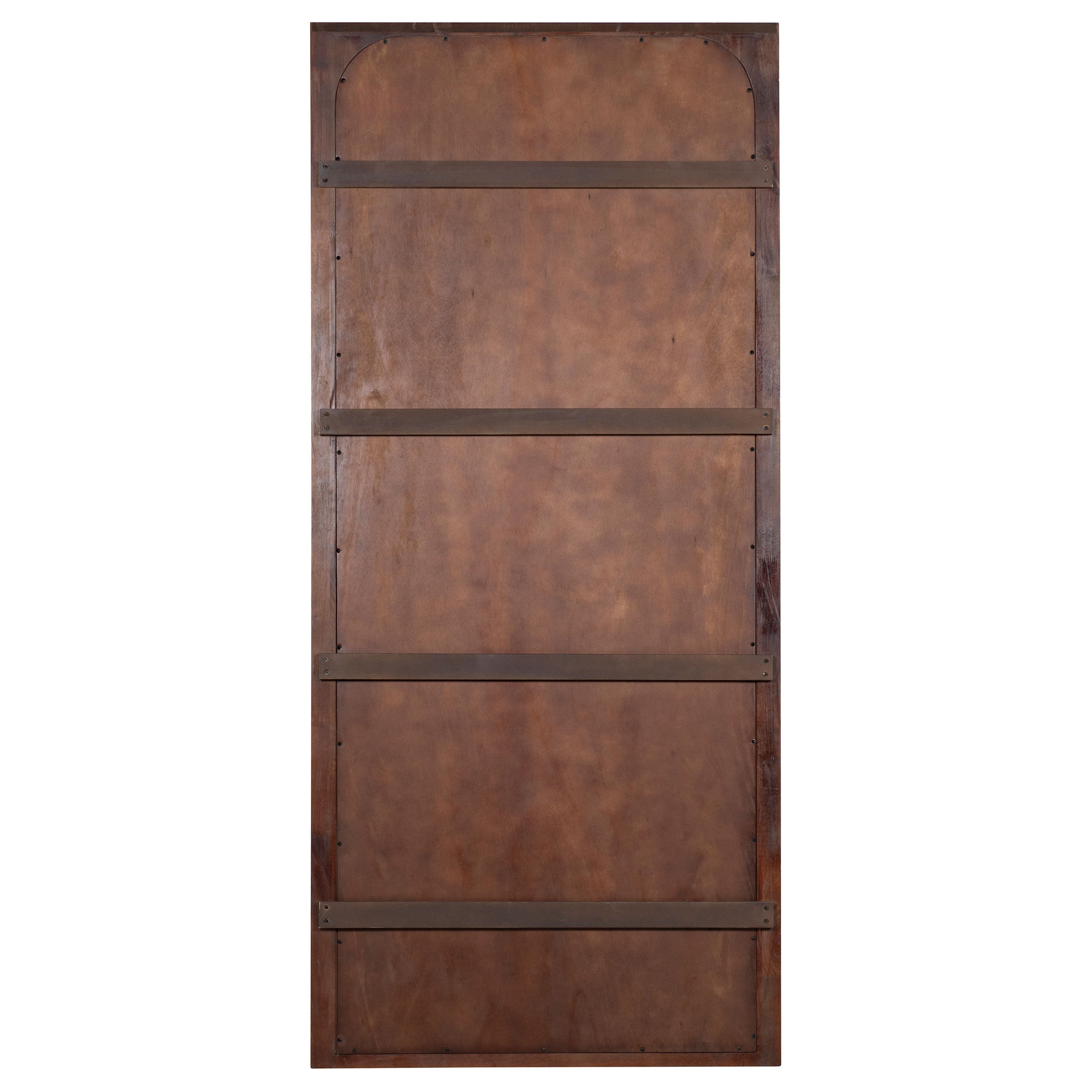 Solano 80-inch Full Length Floor Mirror Weathered Mango — view 5