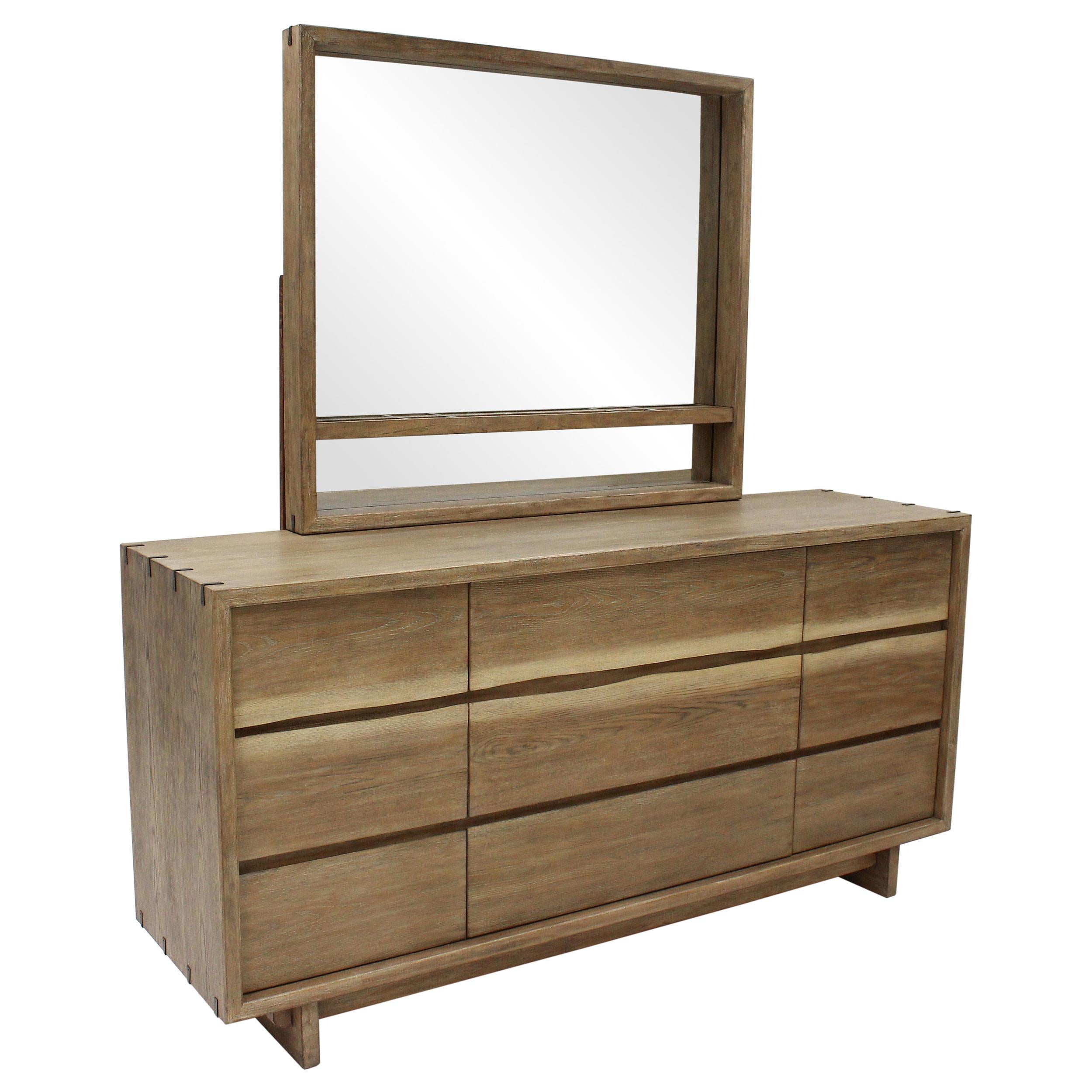 Stillwater Dresser Mirror with Jewelry Shelf — view 1