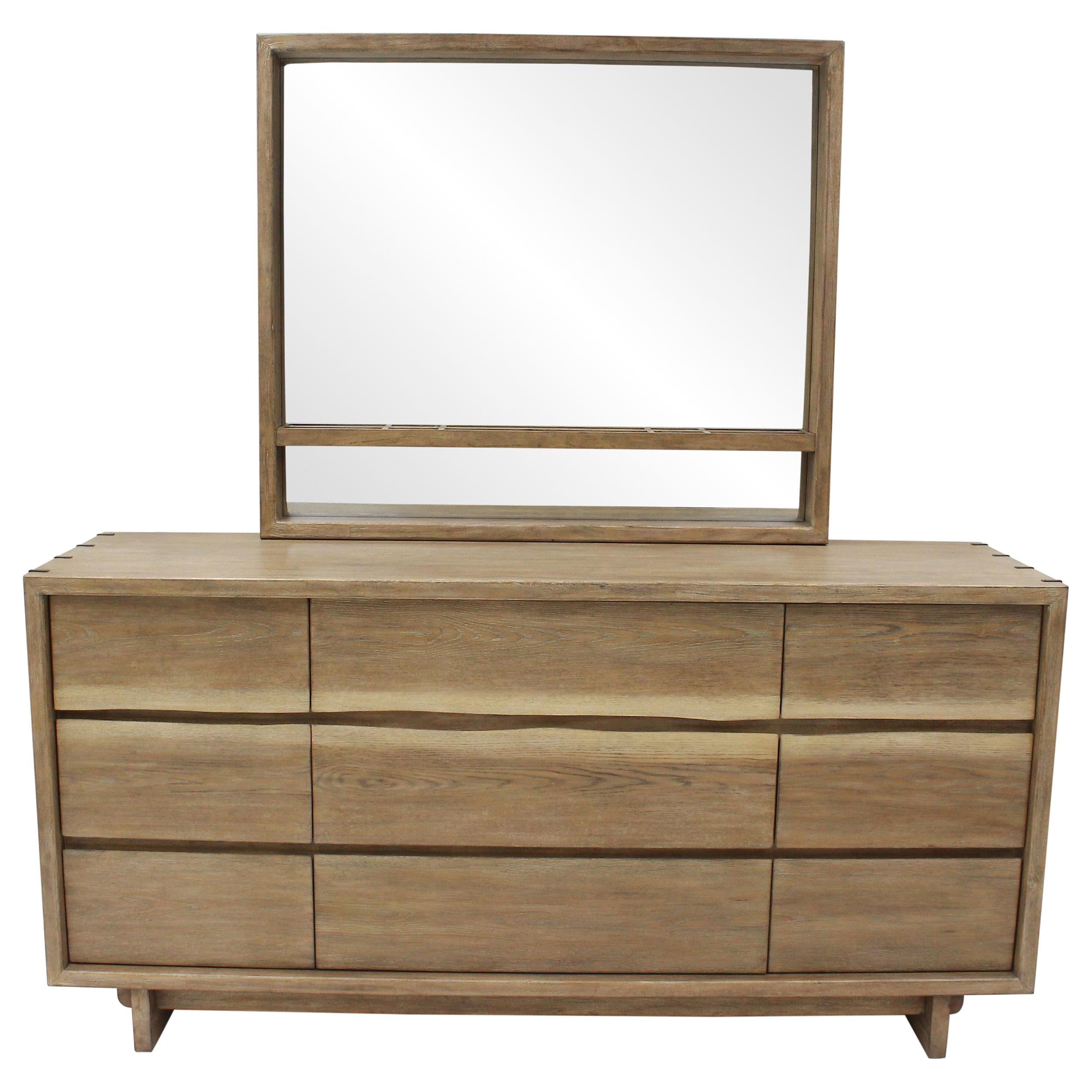 Stillwater Dresser Mirror with Jewelry Shelf — view 2