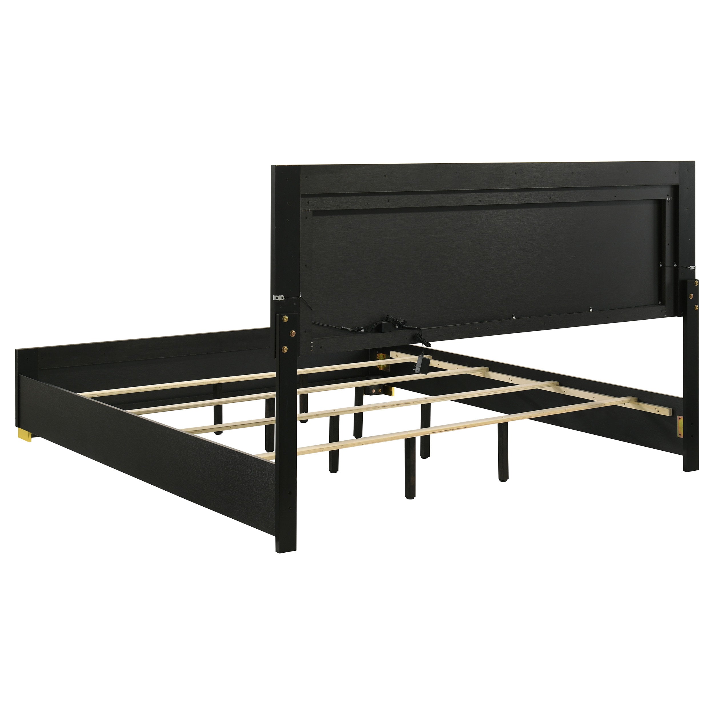 Marceline 5-piece Eastern King Bedroom Set Black — view 4