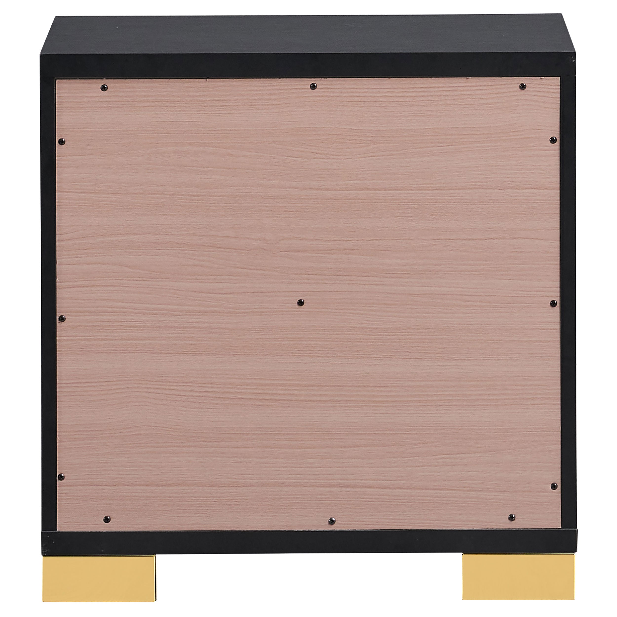 Marceline 2-drawer Nightstand Black — view 7