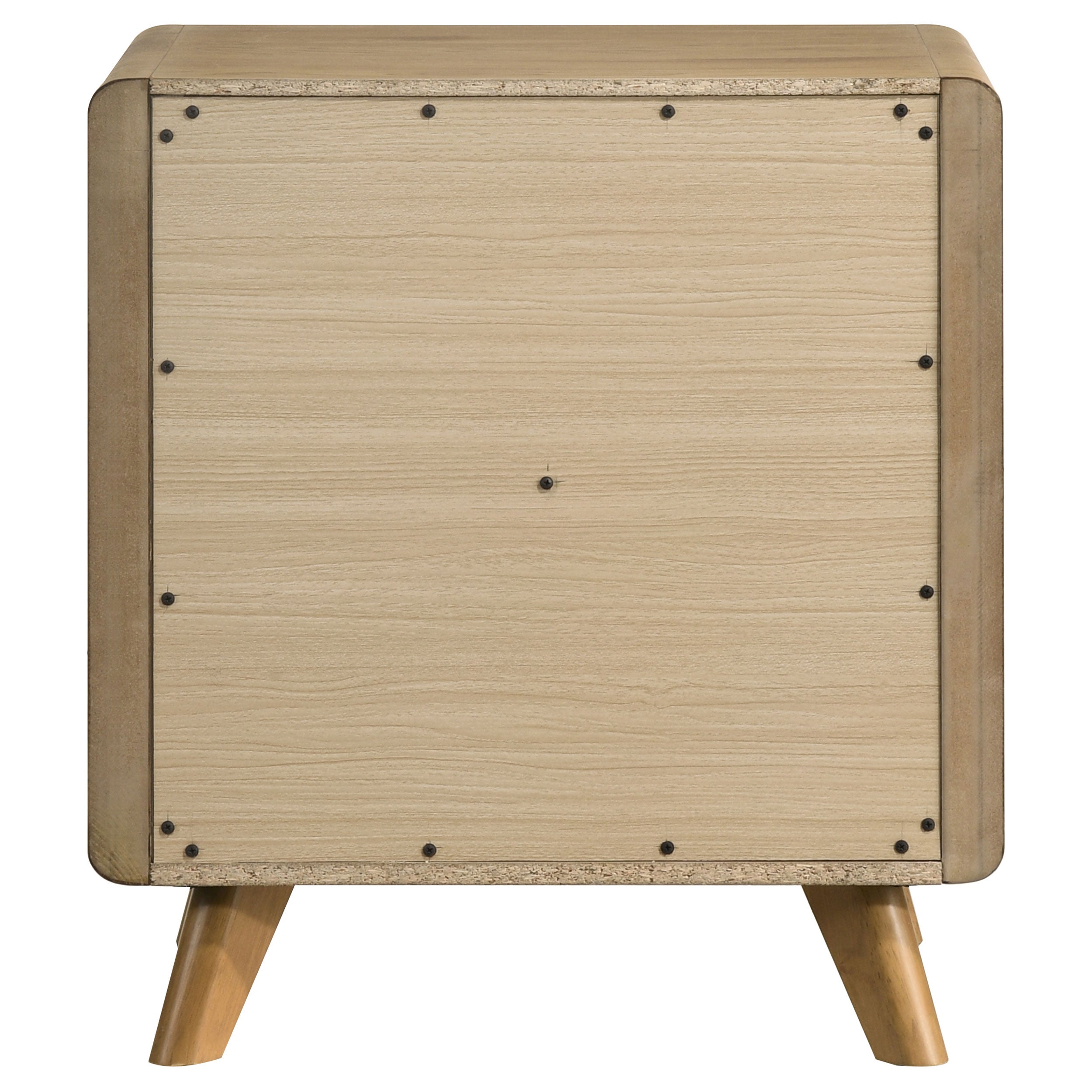 Bennett 2-drawer Bedroom Nightstand Bedside Table Light Oak — view 7