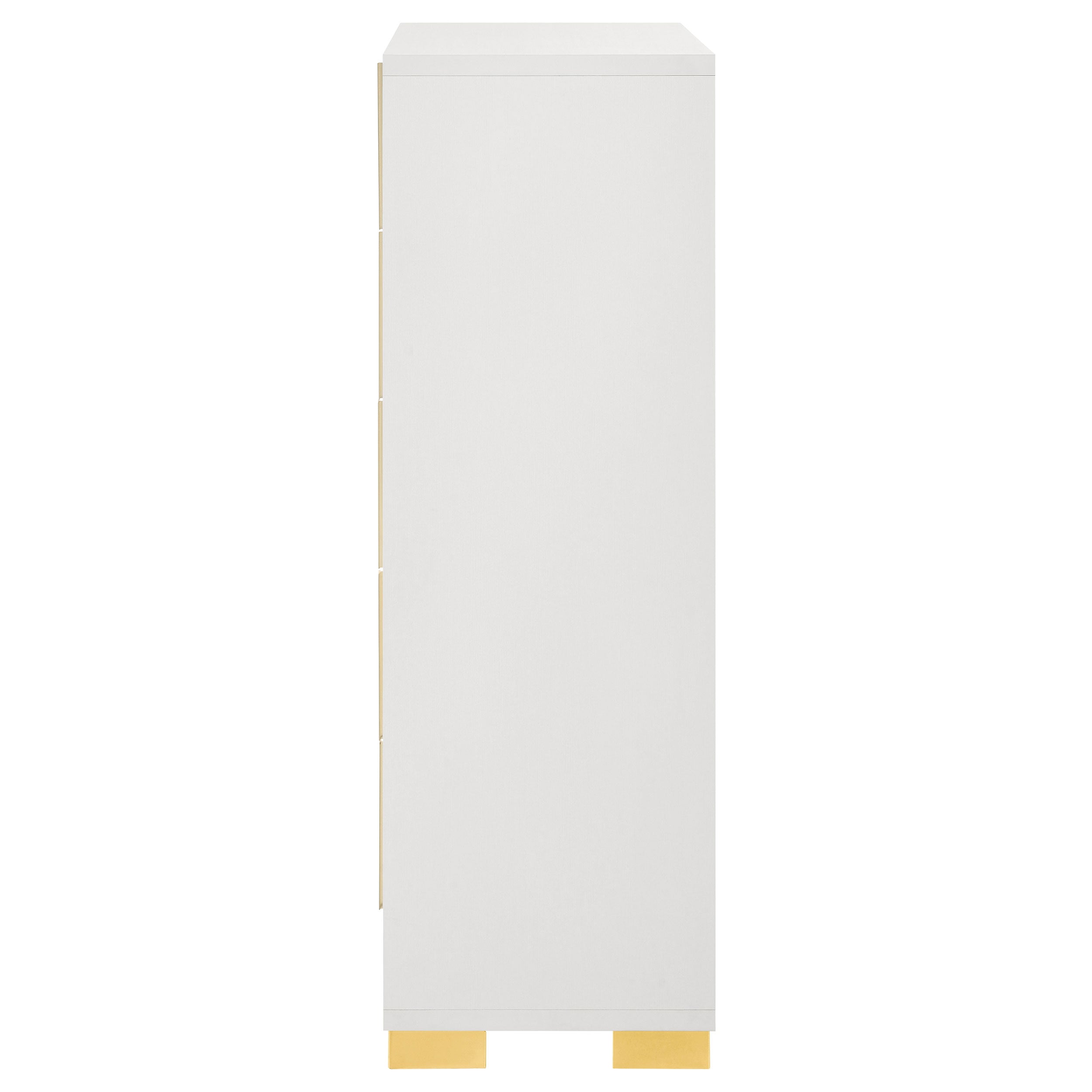 Marceline 5-drawer Bedroom Chest White — view 5