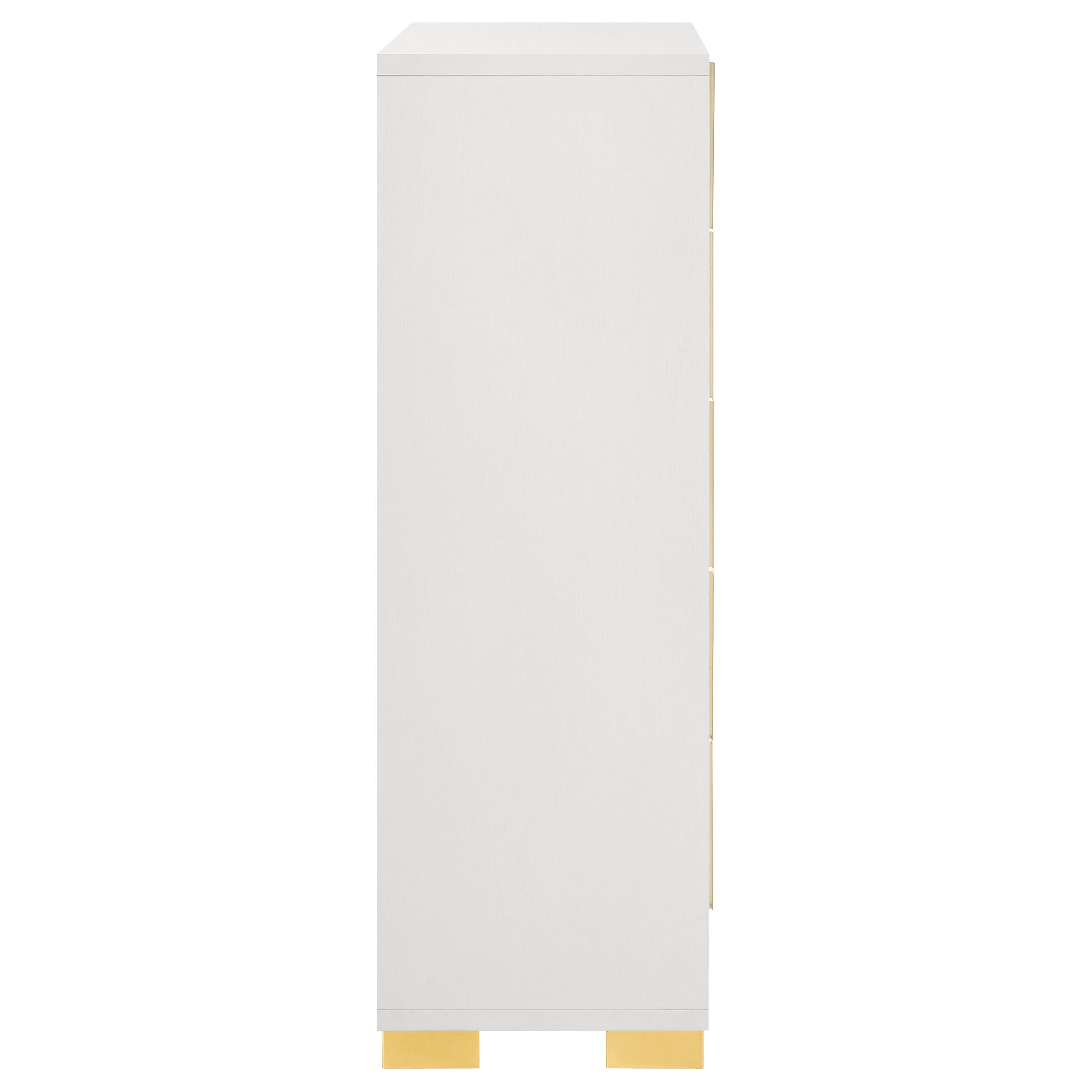 Marceline 5-drawer Bedroom Chest White — view 9
