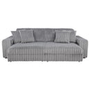 Jacana - Corduroy Upholstered Dual Power Chaise Sofa