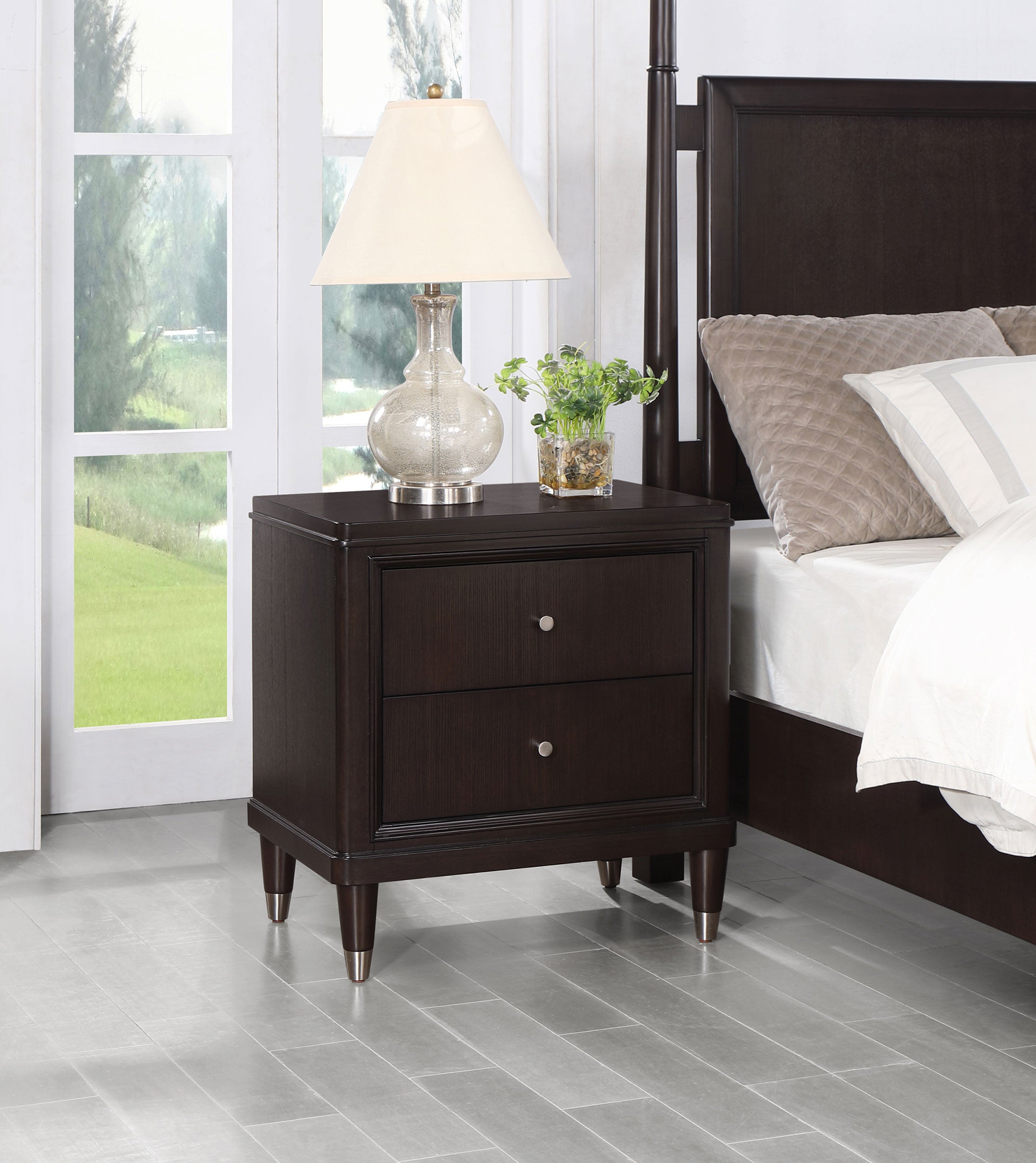 Emberlyn 2-drawer Nightstand Brown — view 2