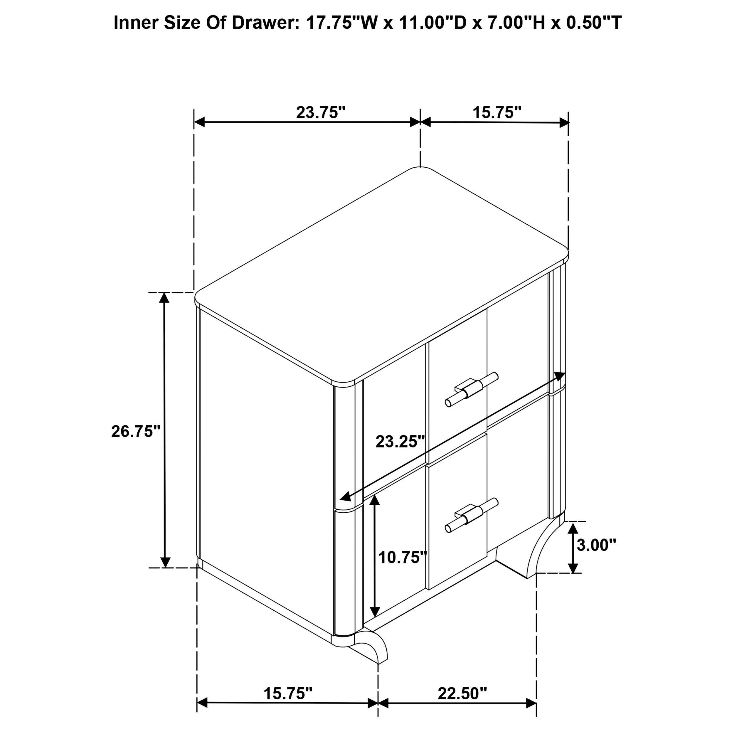 Leanne 5-piece Queen Bedroom Set Light Oak — view 17
