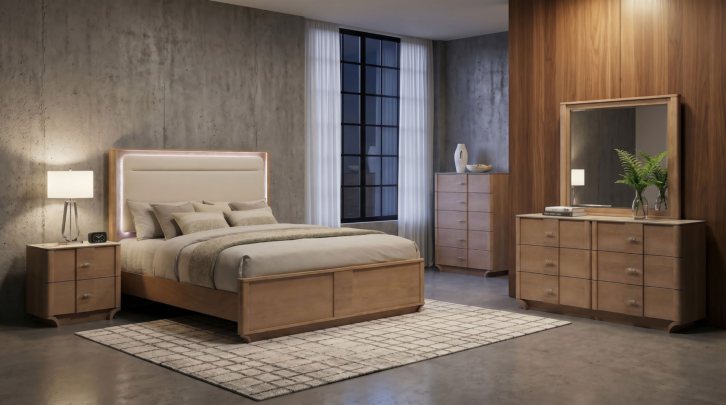 Leanne Dresser Mirror Light Oak — view 6