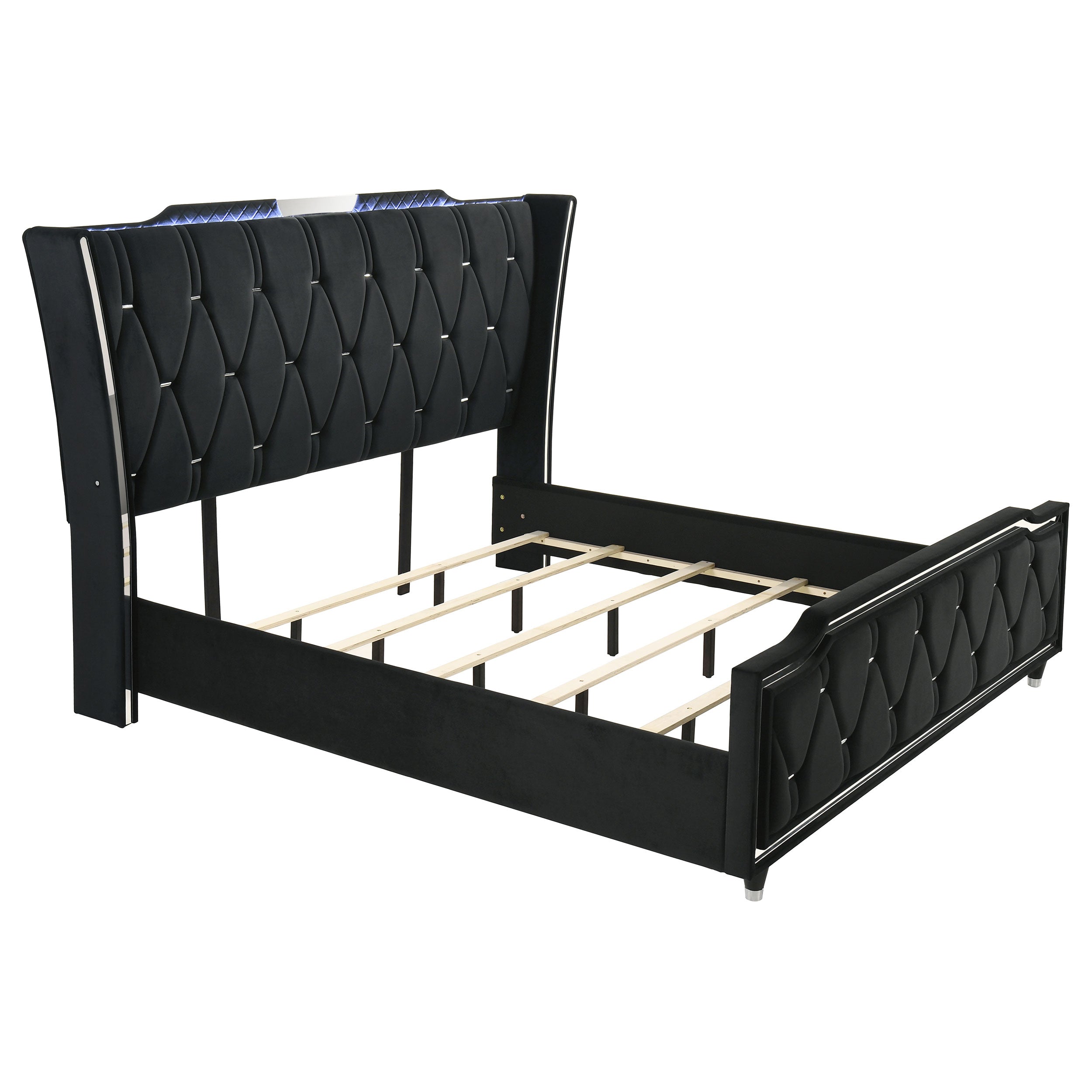 Lorient 5-piece California King Bedroom Set Black — view 3