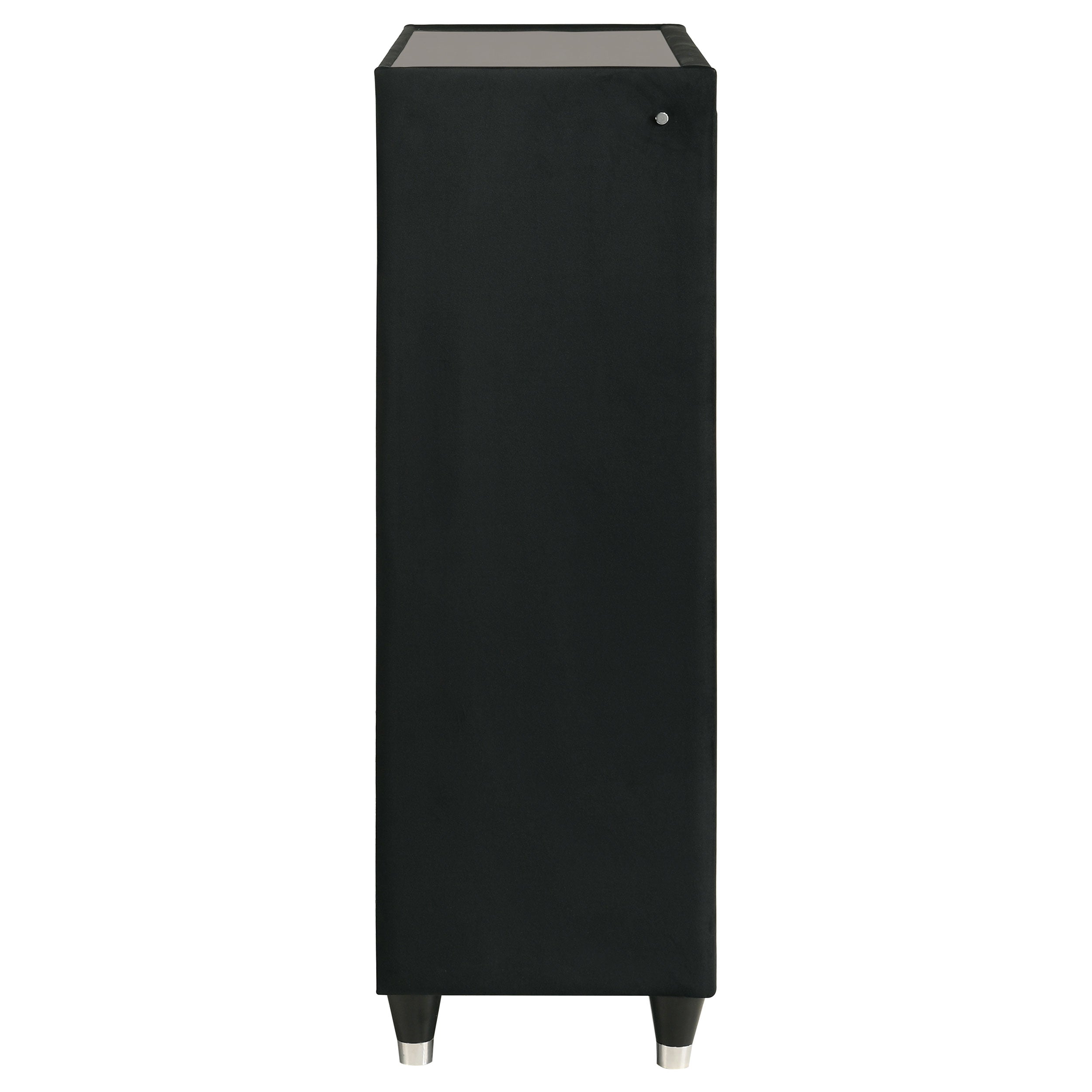 Lorient 5-drawer LED Chest of Drawers Black — view 9
