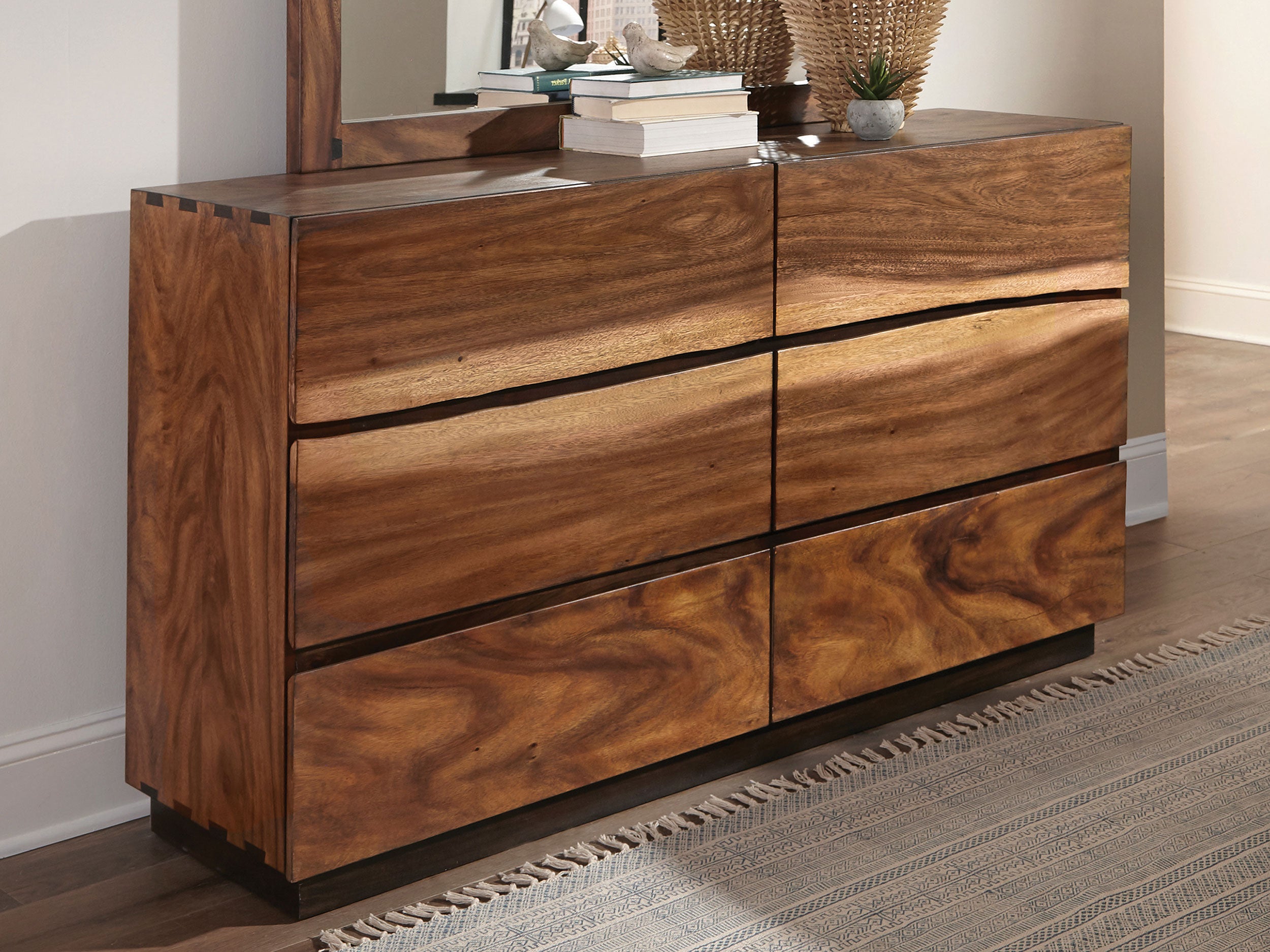 Winslow 6-drawer Dresser Smokey Walnut — view 2