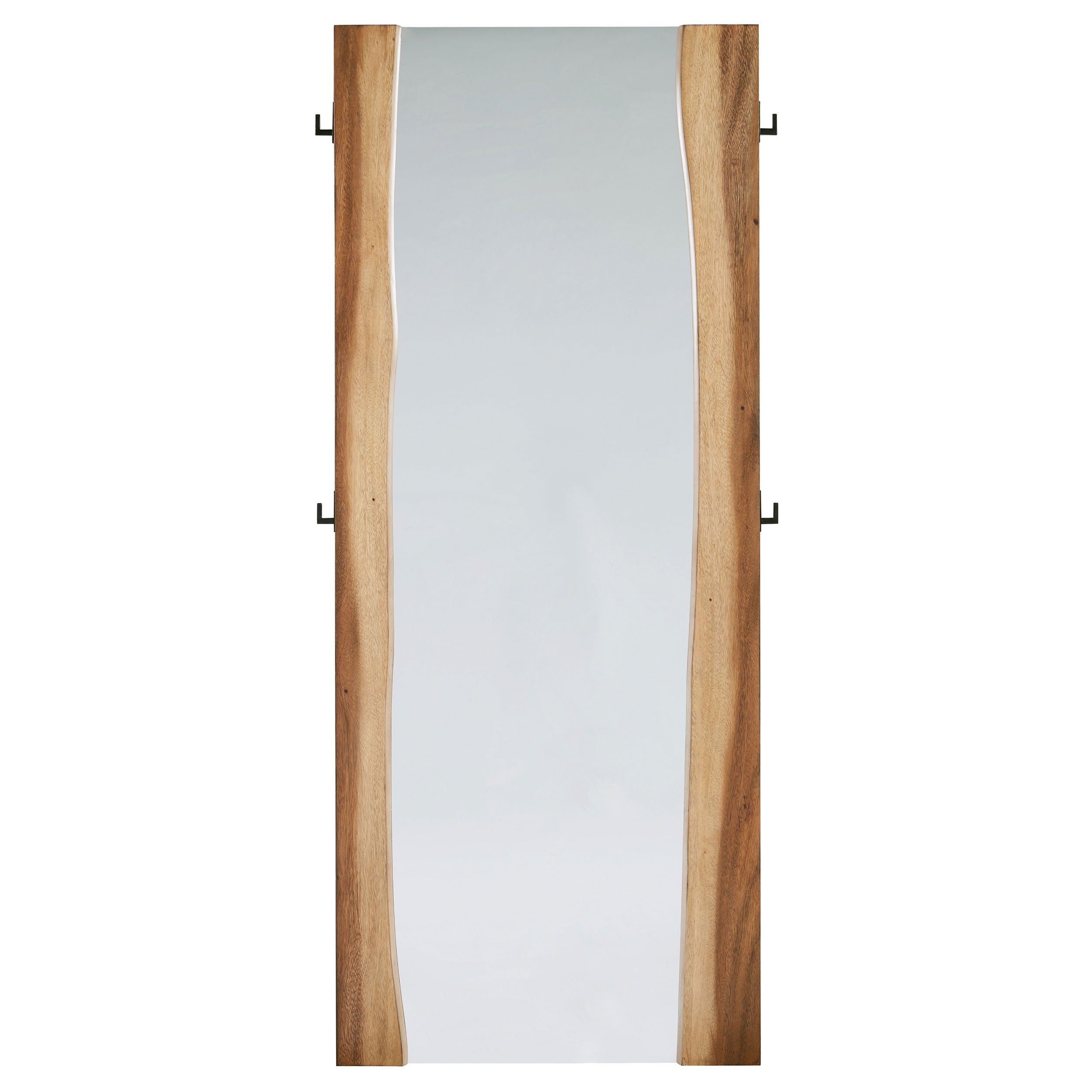 Winslow 31 x 76 Inch Standing Floor Mirror Smokey Walnut — view 3