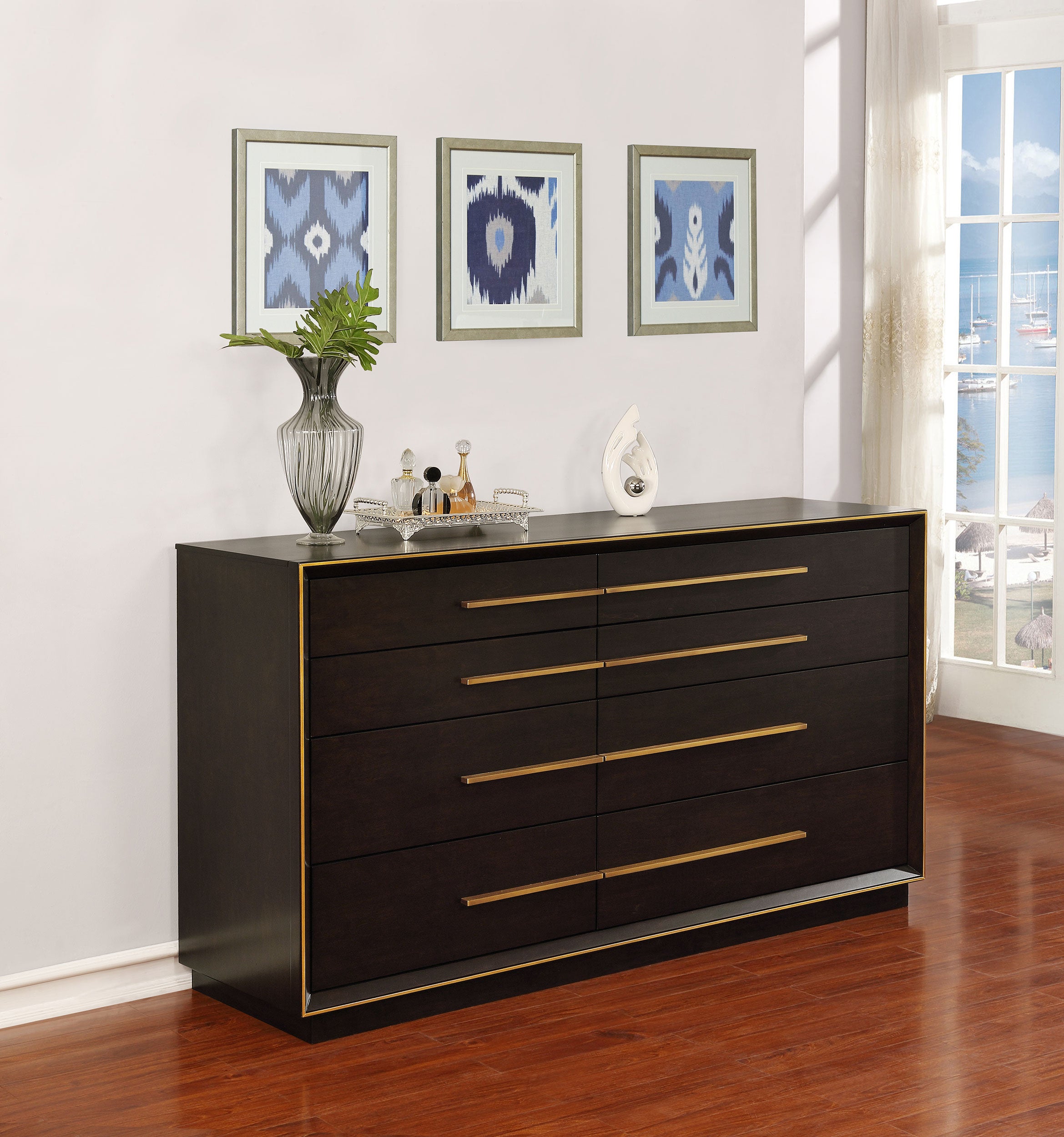 Durango 8-drawer Dresser Smoked Peppercorn — view 2