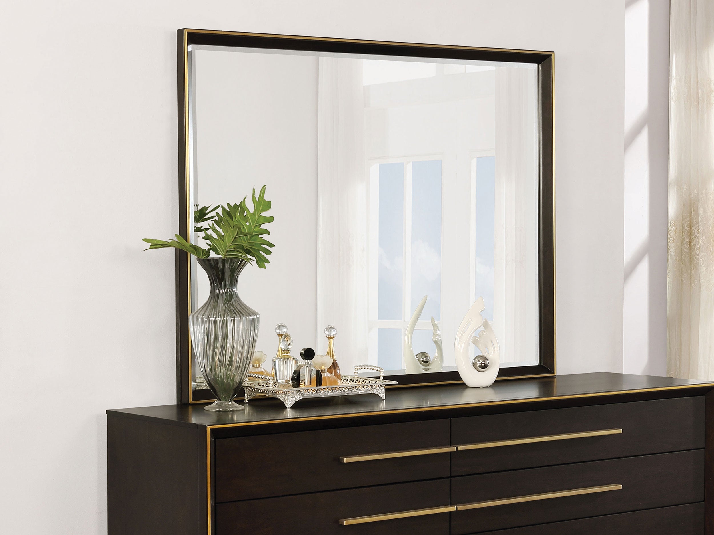 Durango Dresser Mirror Smoked Peppercorn — view 2
