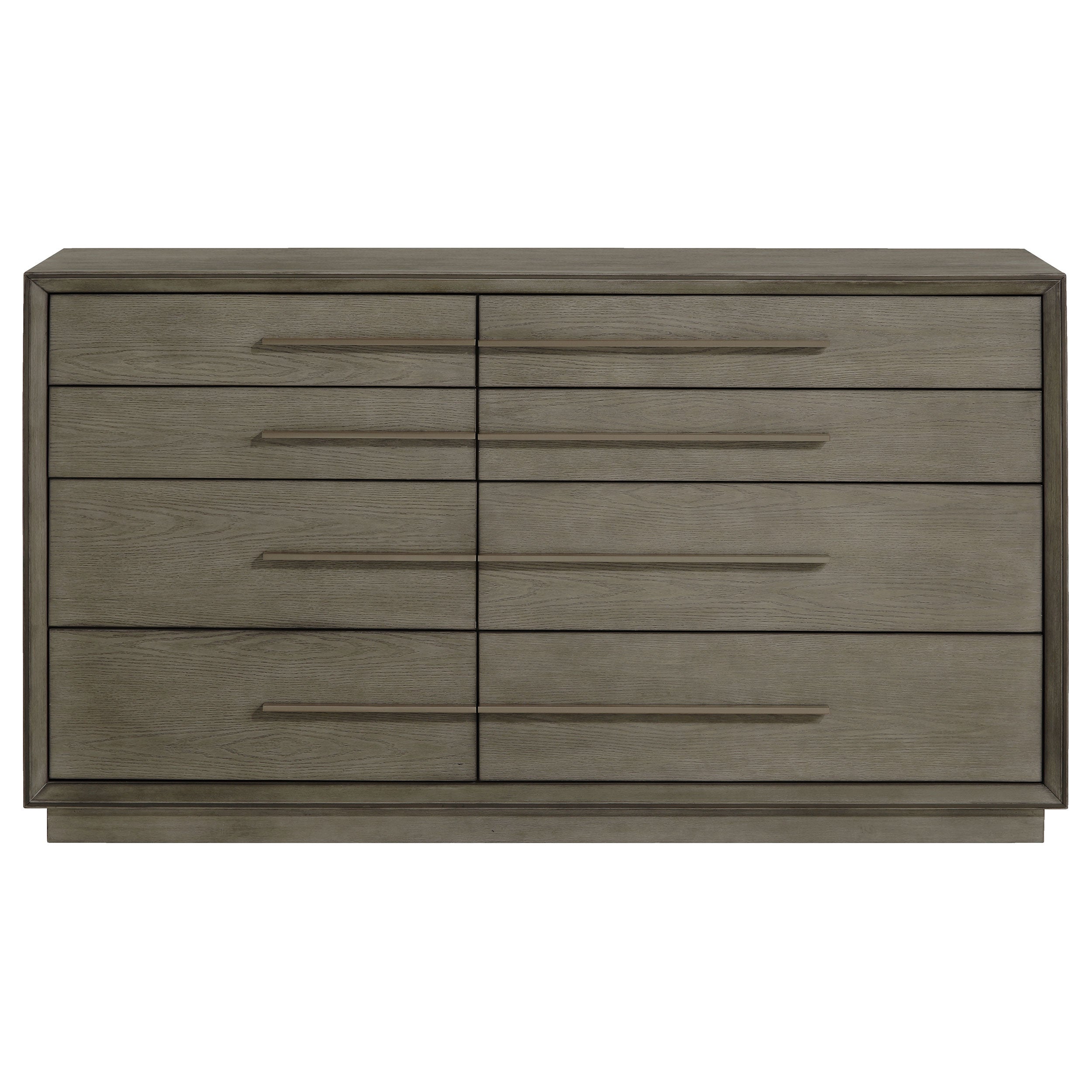 Durango 8-drawer Dresser Taupe Oak — view 3