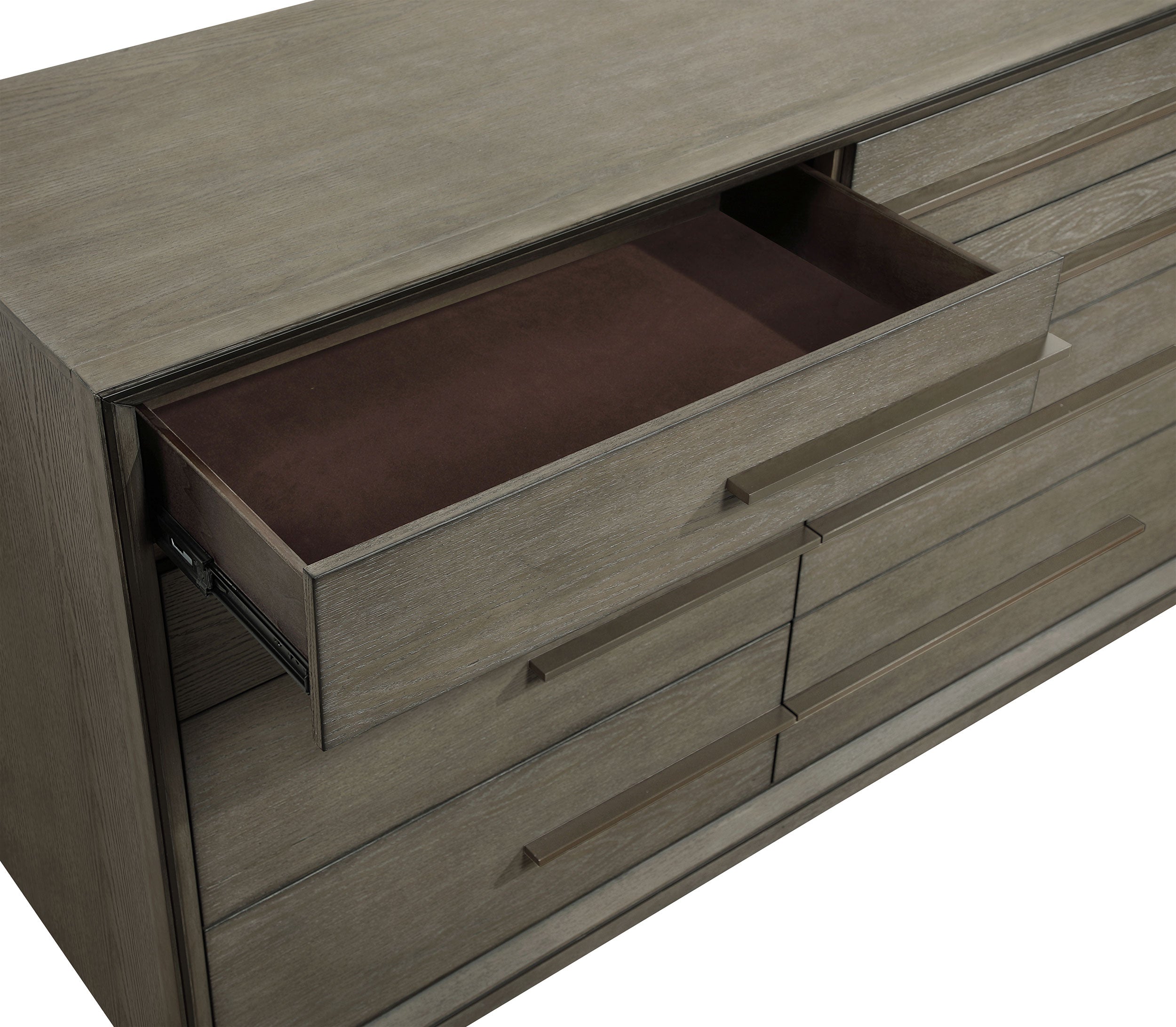 Durango 8-drawer Dresser Taupe Oak — view 10