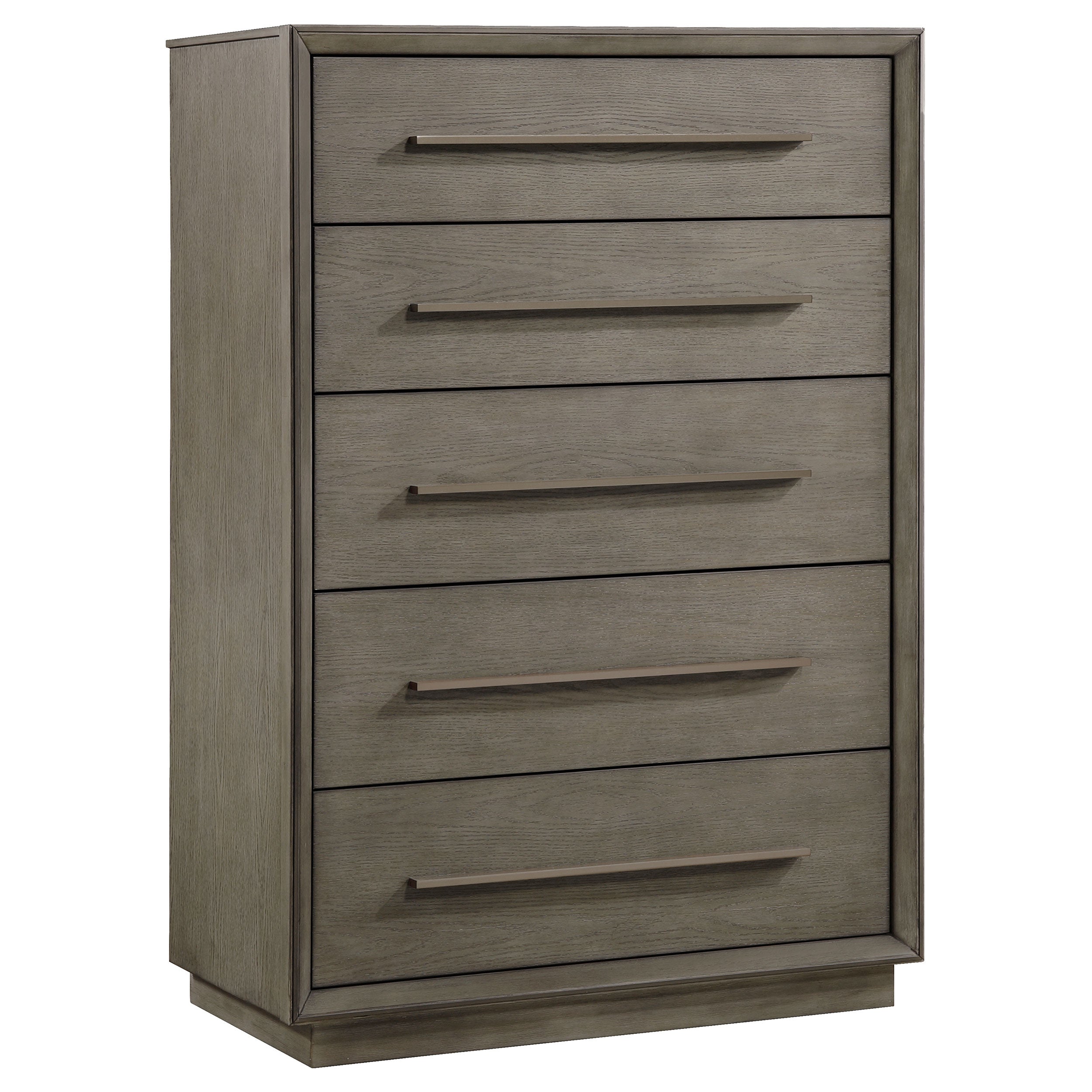 Durango 5-drawer Bedroom Chest Taupe Oak — view 1