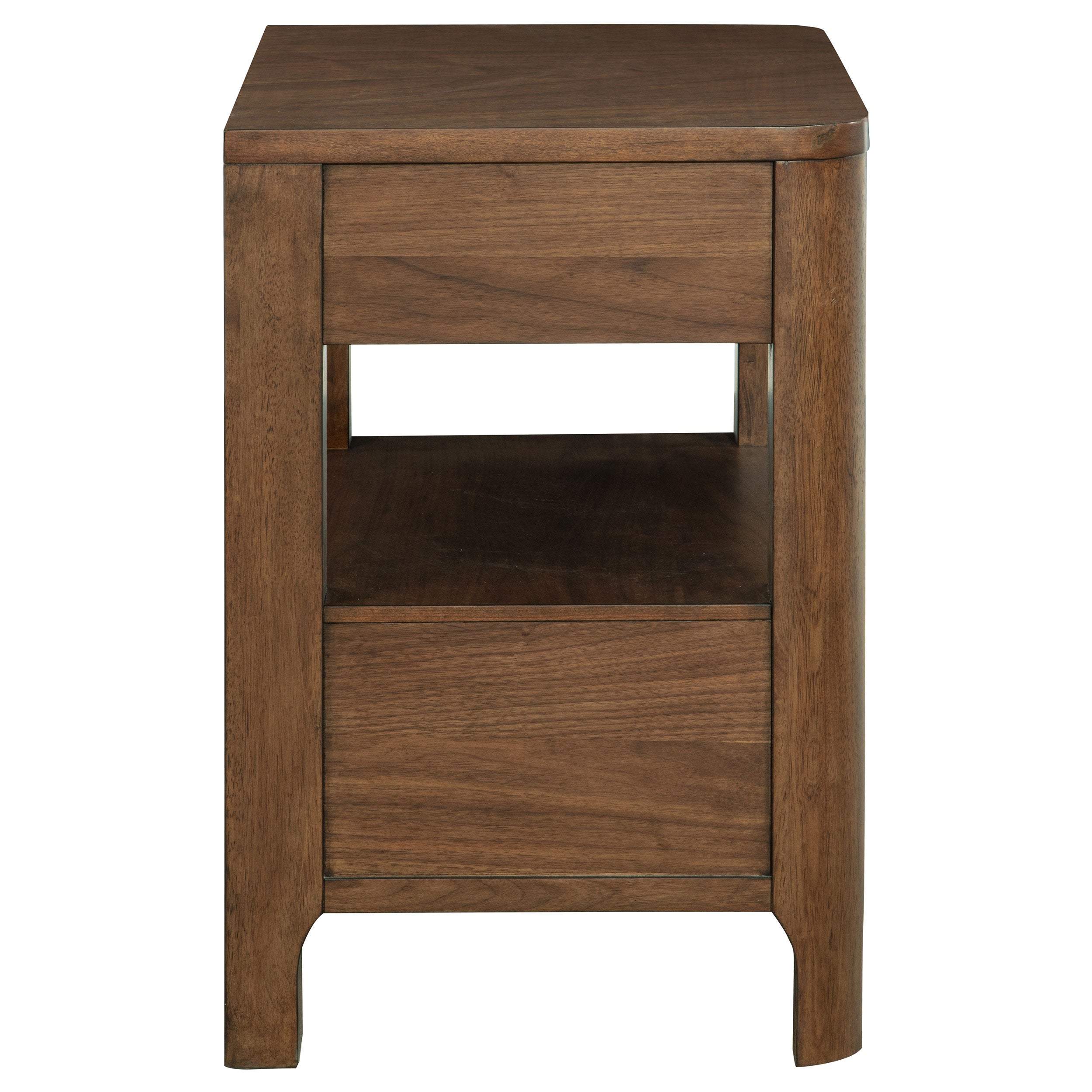 Maderia 2-drawer Nightstand Bedside Table Walnut — view 9