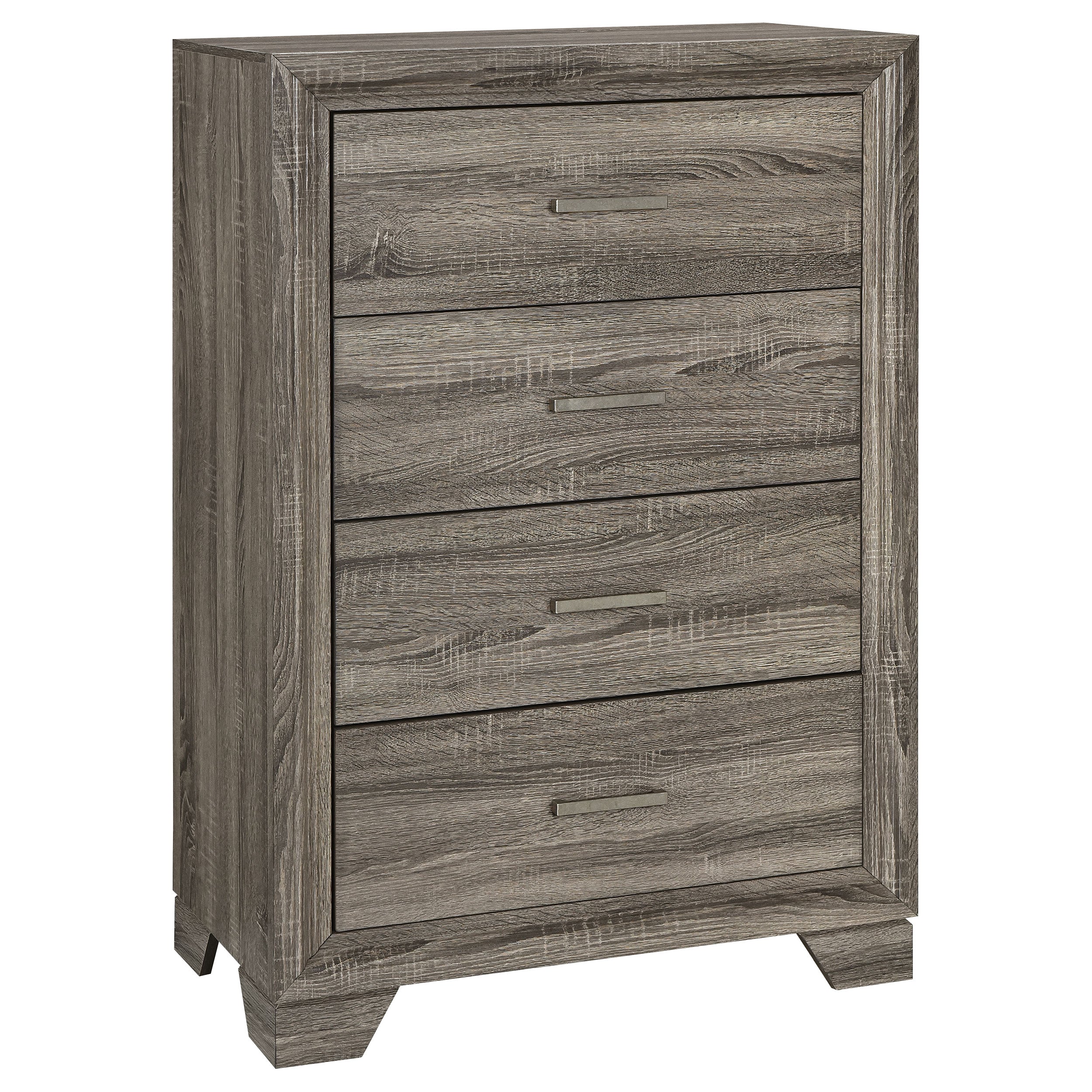 Wright 5-piece California King Bedroom Set Brown Oak — view 11