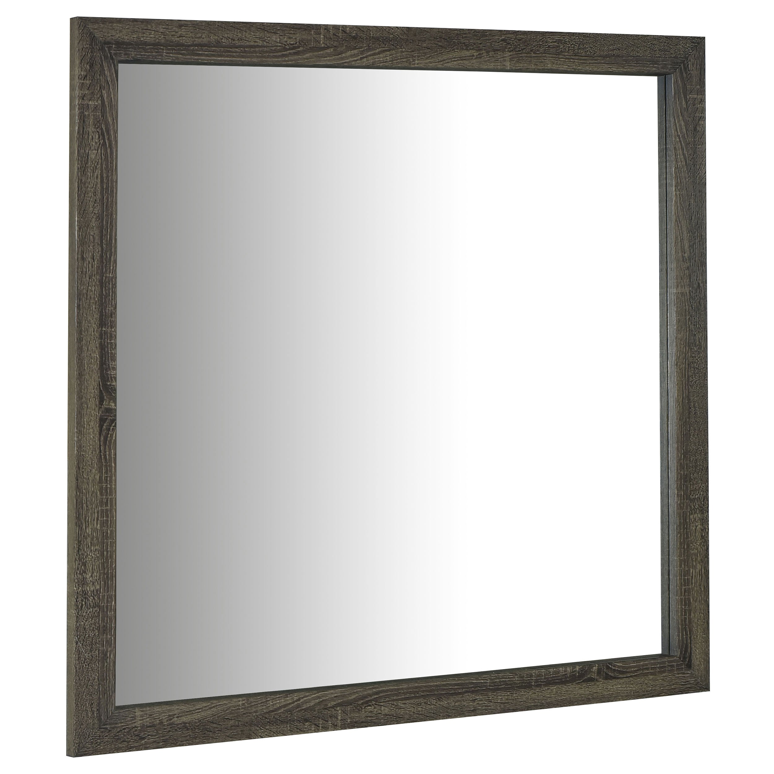 Wright Dresser Mirror Brown Oak — view 1