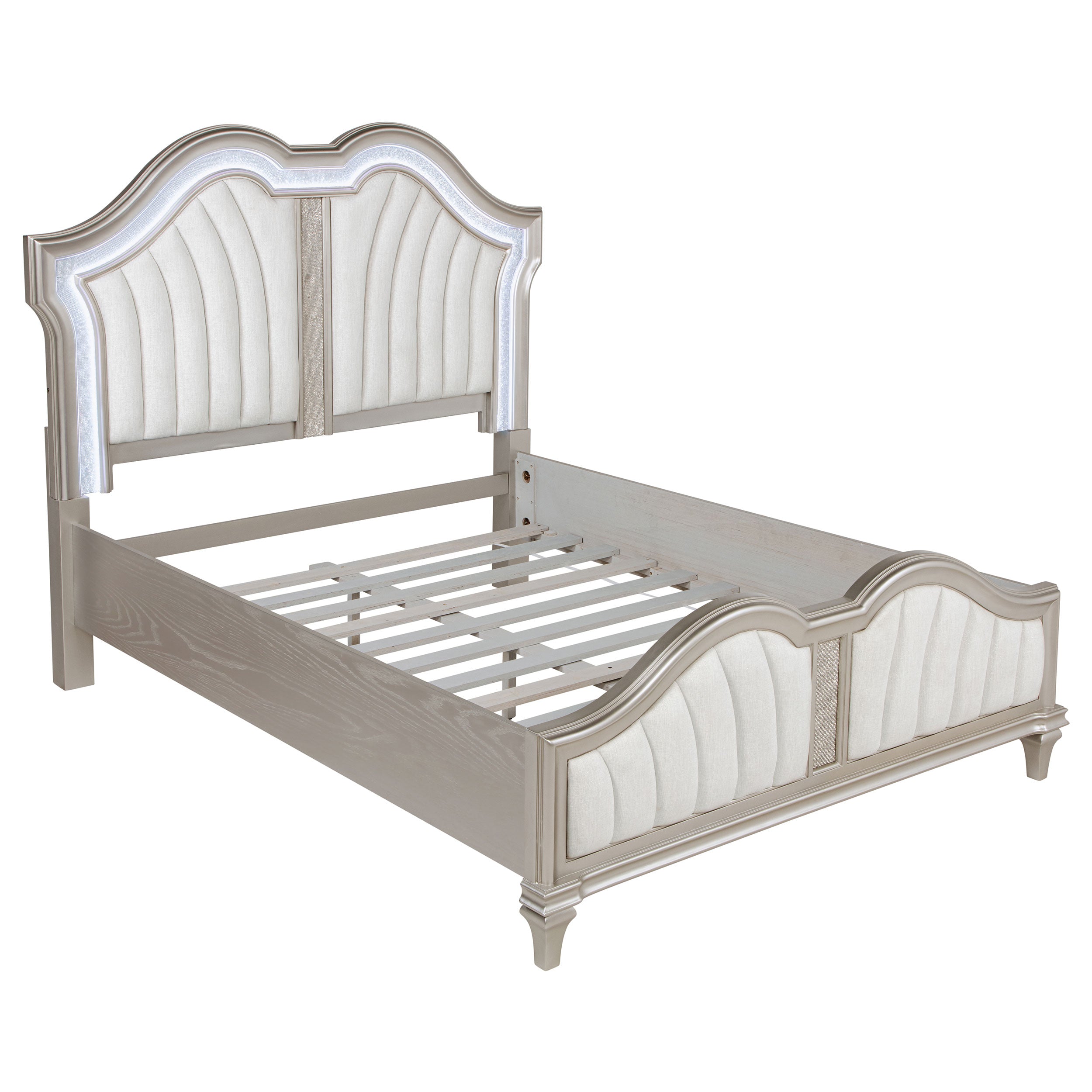 Evangeline 5-piece Queen Bedroom Set Silver Oak — view 3
