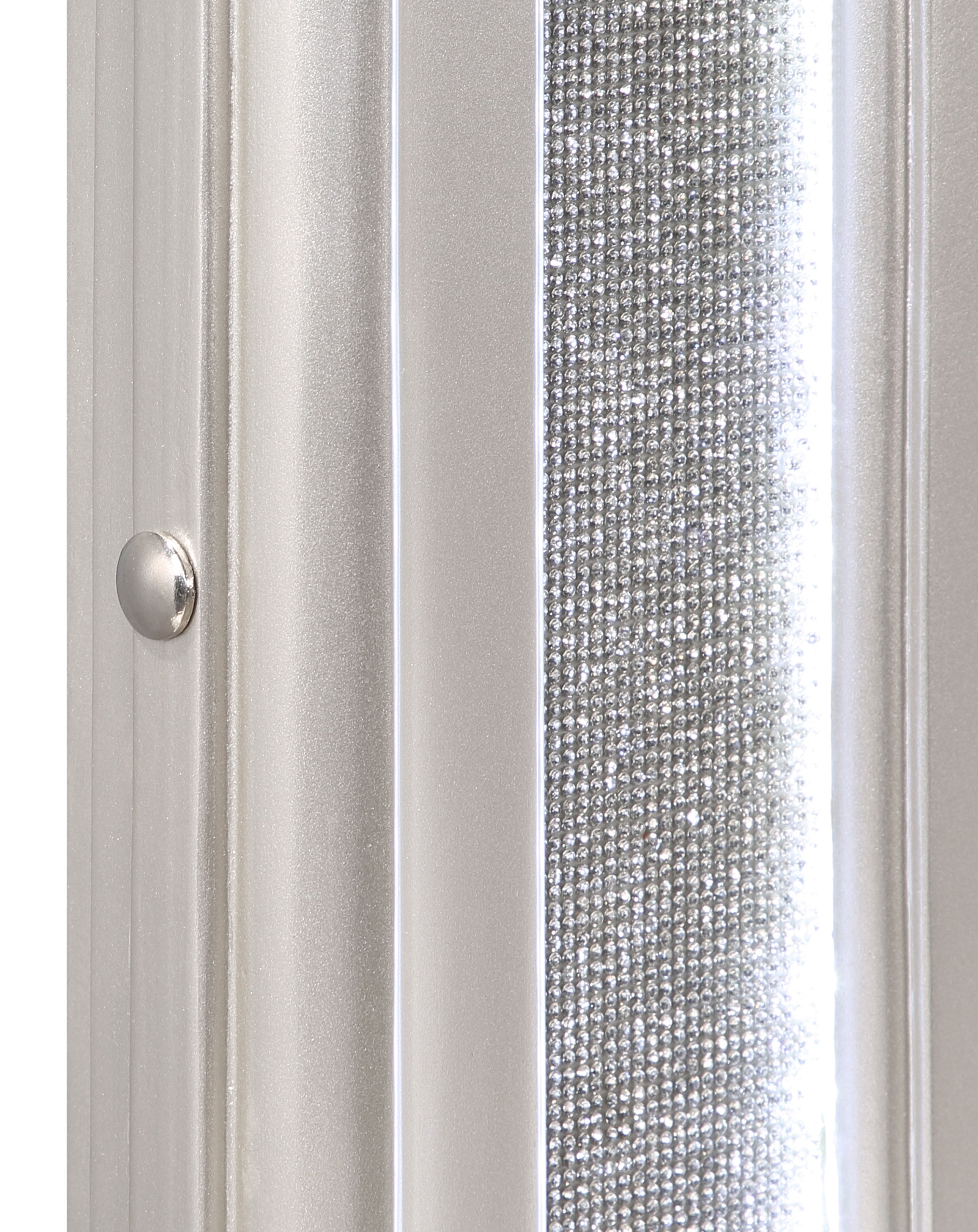 Evangeline Dresser Mirror Silver Oak — view 4