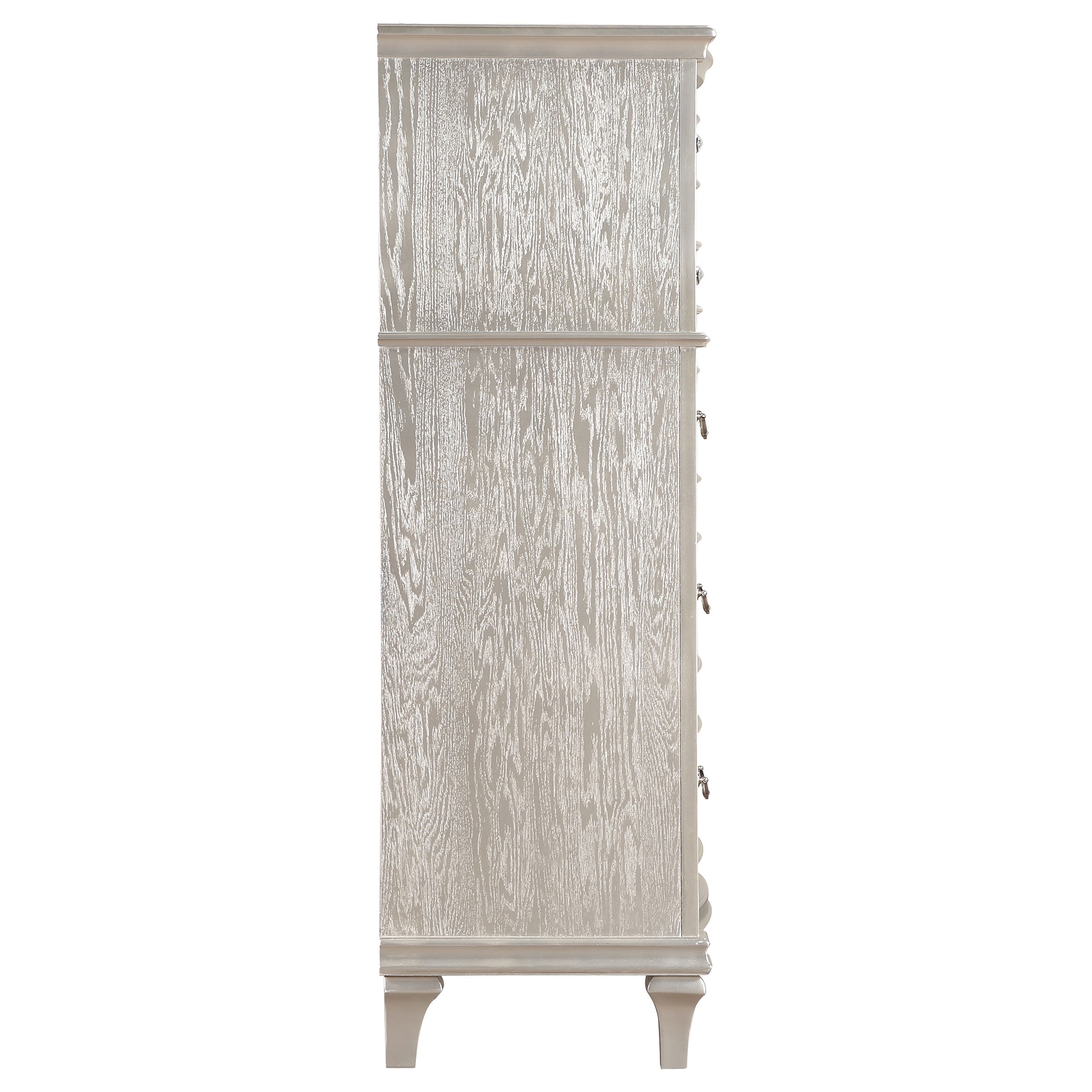 Evangeline 6-drawer Bedroom Chest Silver Oak — view 9