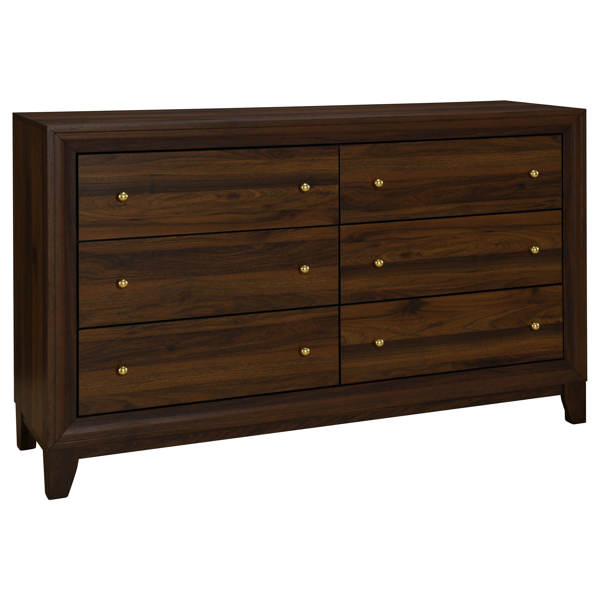 Welsley 4-piece Queen Bedroom Set Walnut — view 7