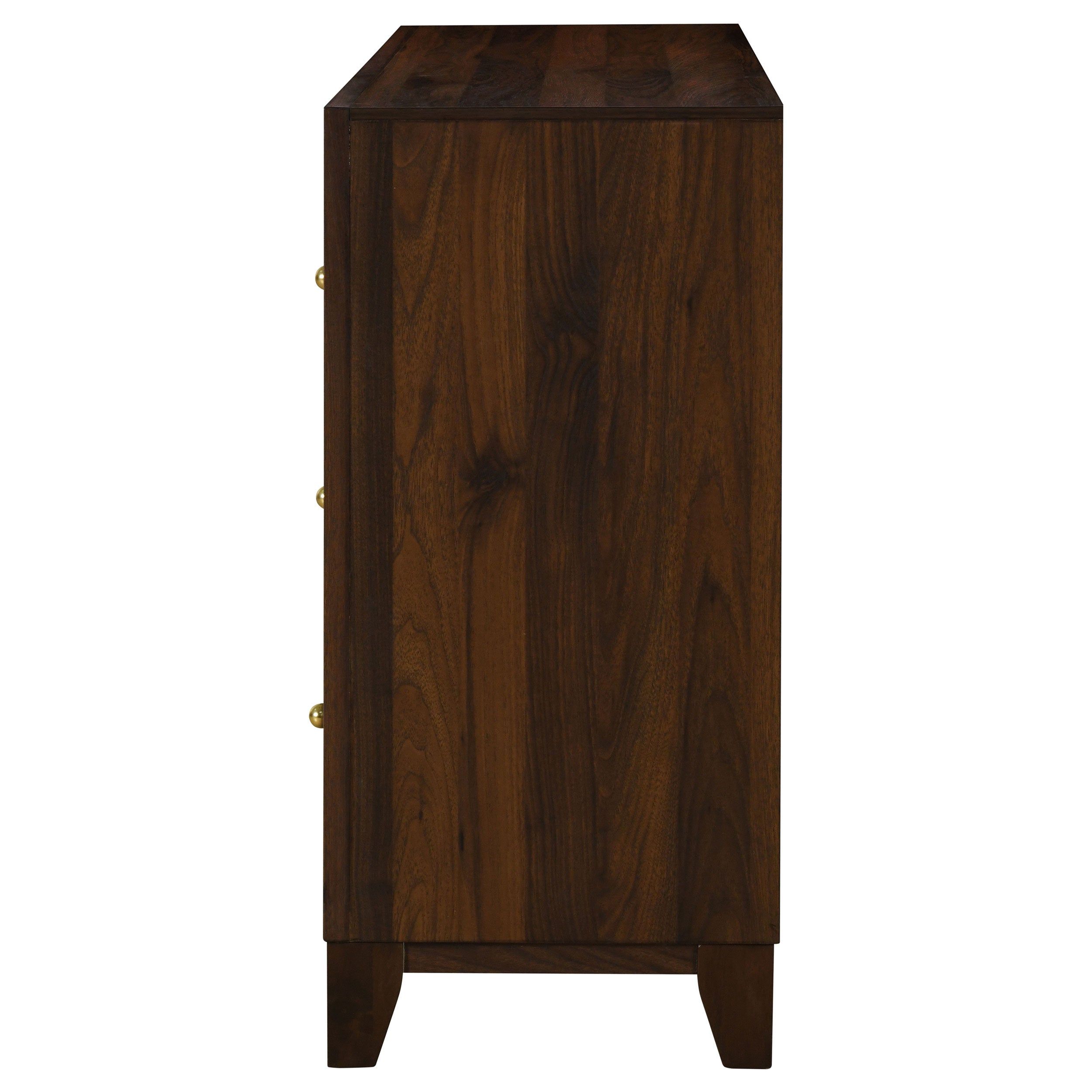 Welsley 6-drawer Dresser Cabinet Walnut — view 5