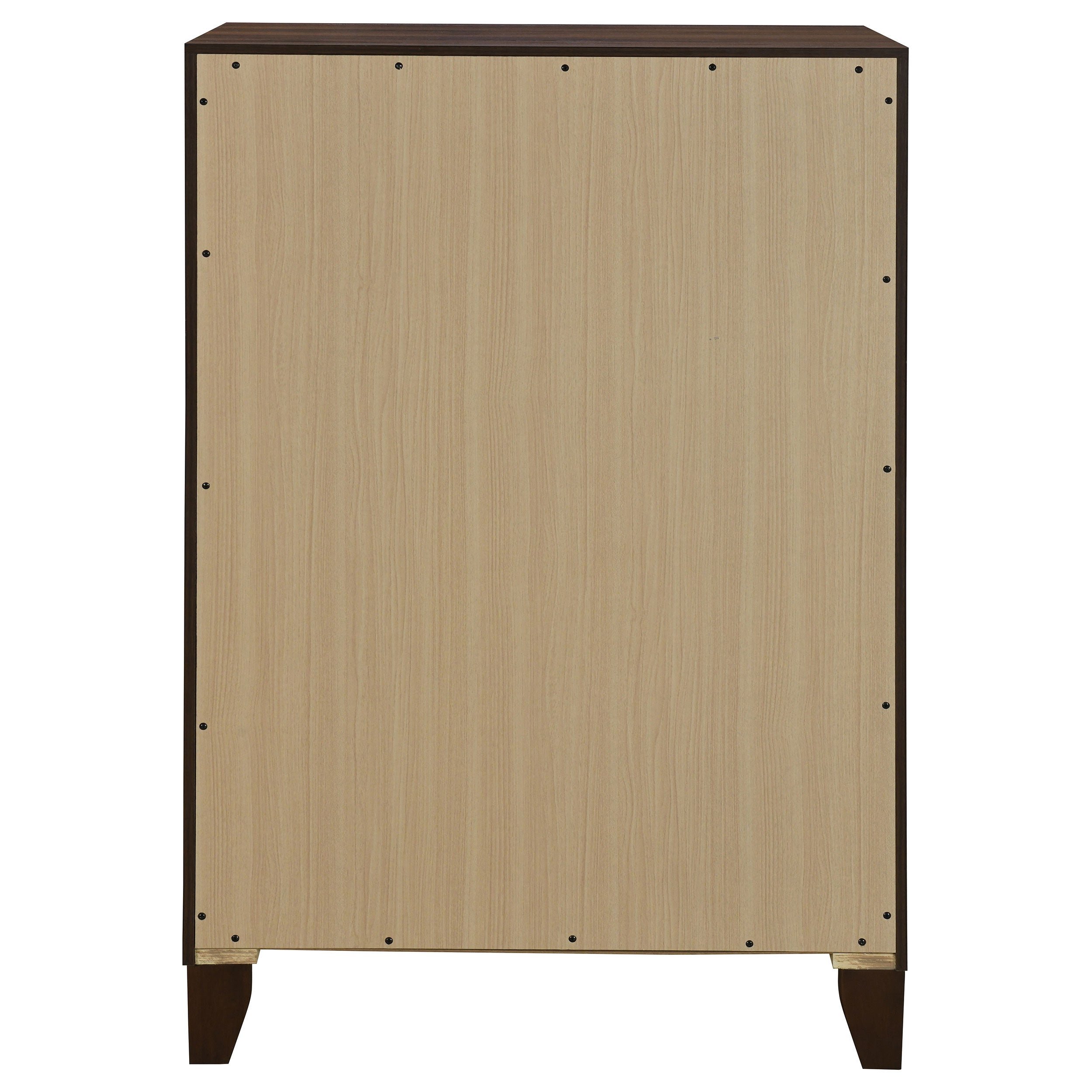 Welsley 4-drawer Chest of Drawers Walnut — view 7