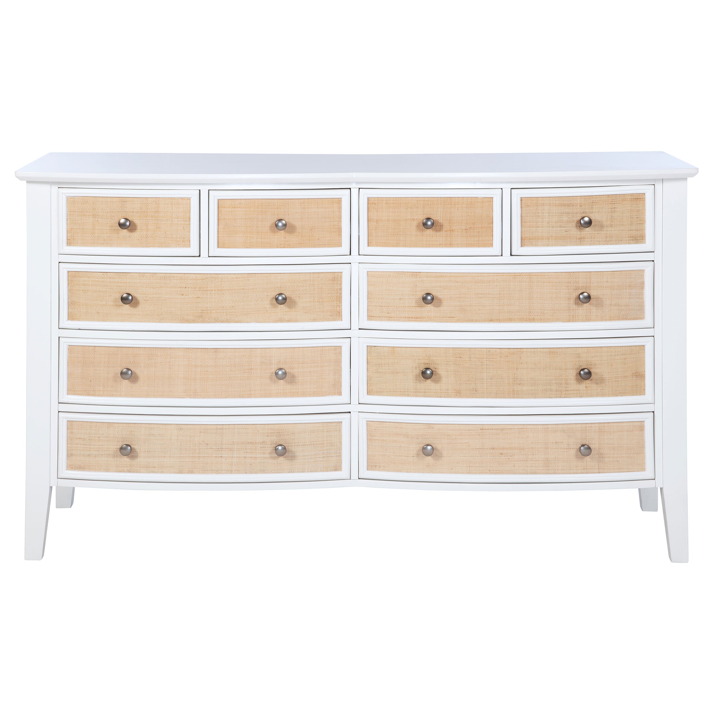 Bexhill 10-drawer Dresser Cabinet White — view 3