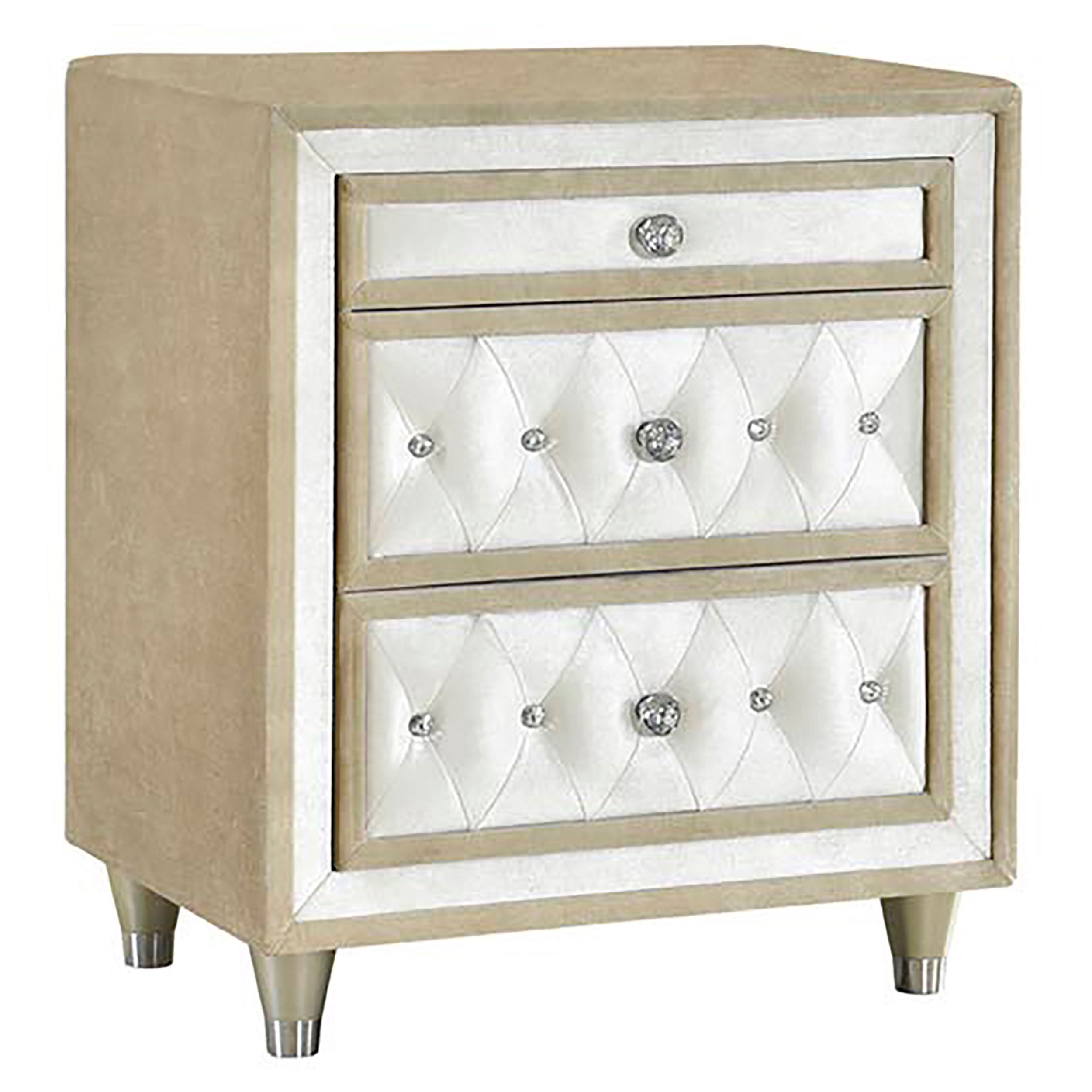 Antonella 5-piece Eastern King Bedroom Set Ivory — view 4