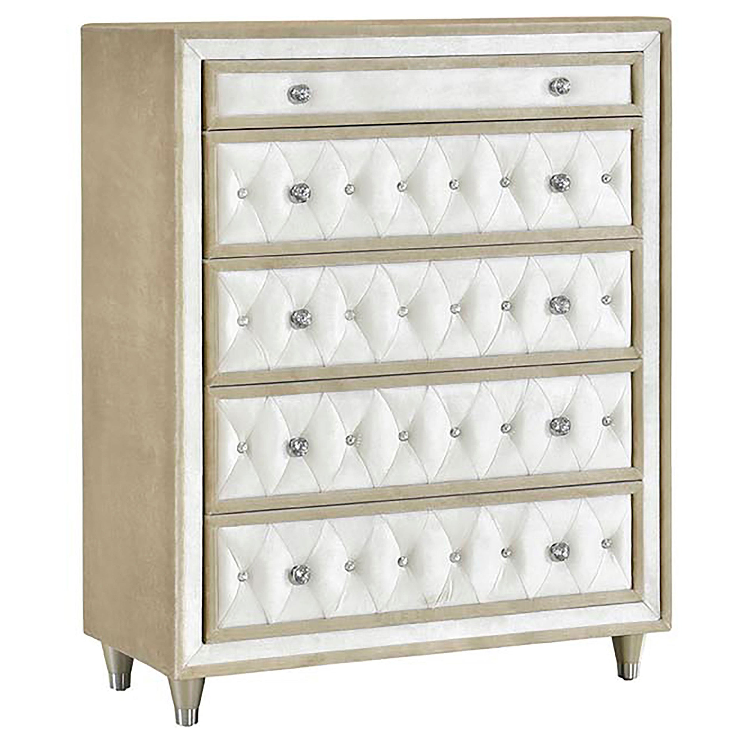Antonella 5-piece Queen Bedroom Set Ivory — view 7