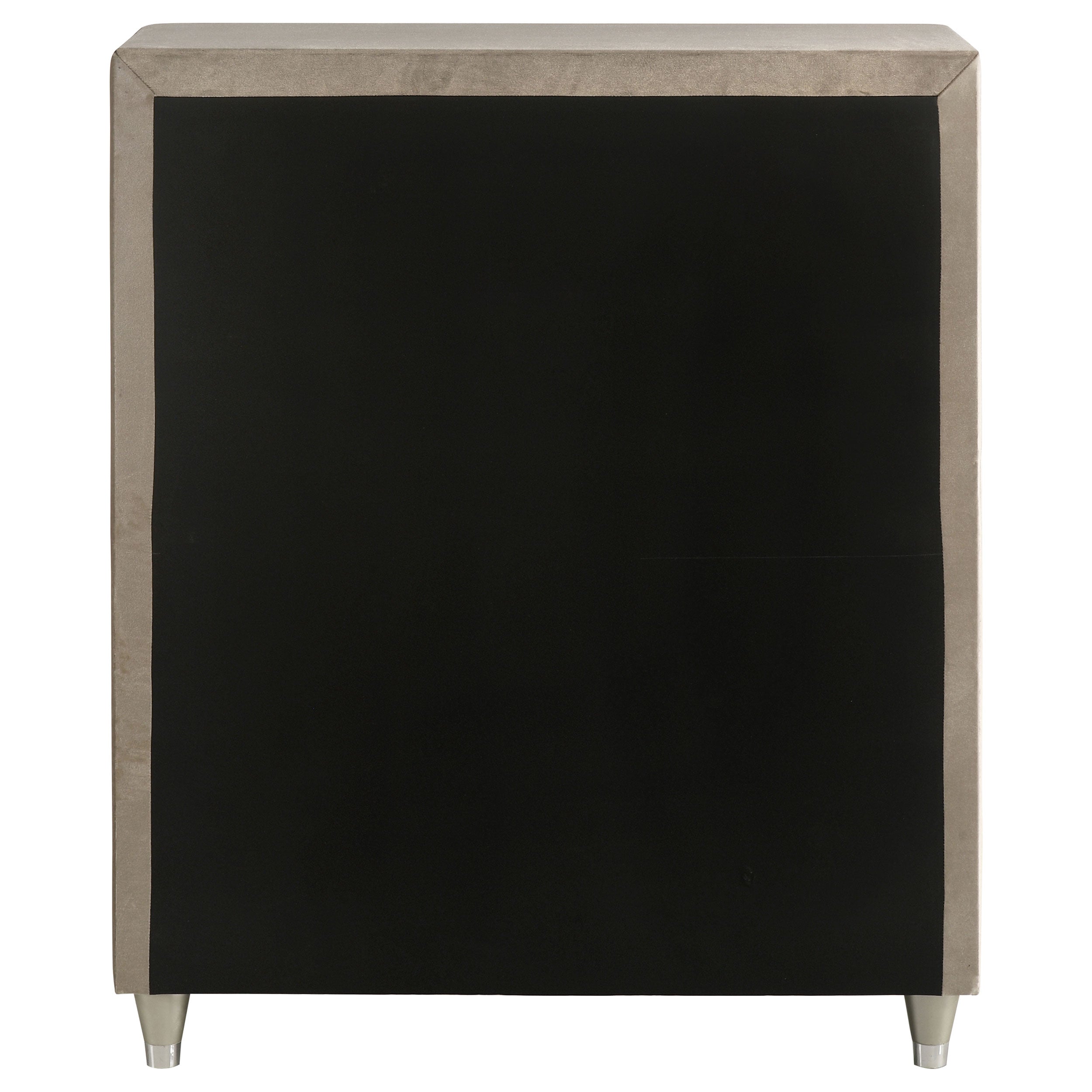 Antonella 5-drawer Bedroom Chest Ivory and Camel — view 7