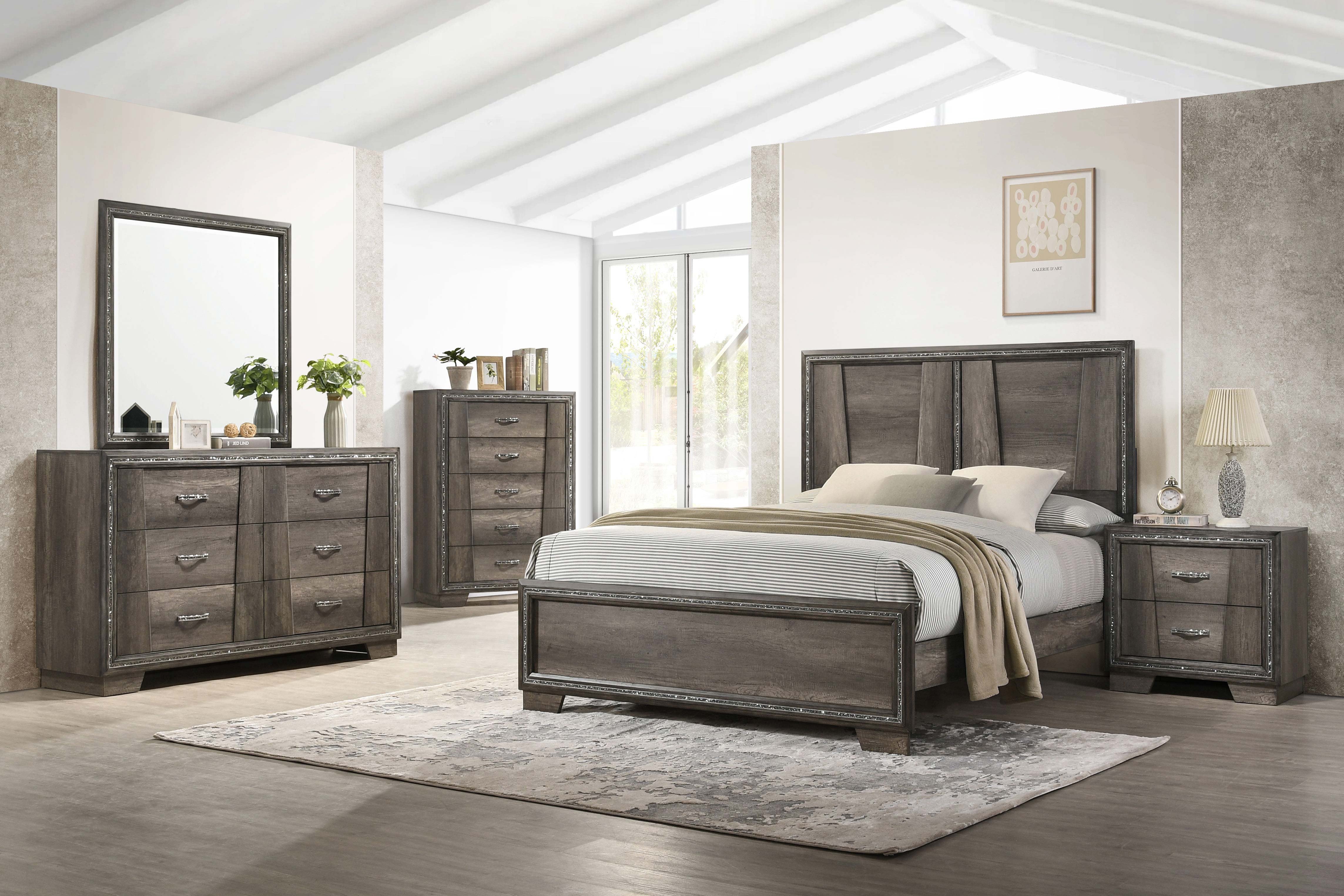 Janine Dresser Mirror Grey — view 6