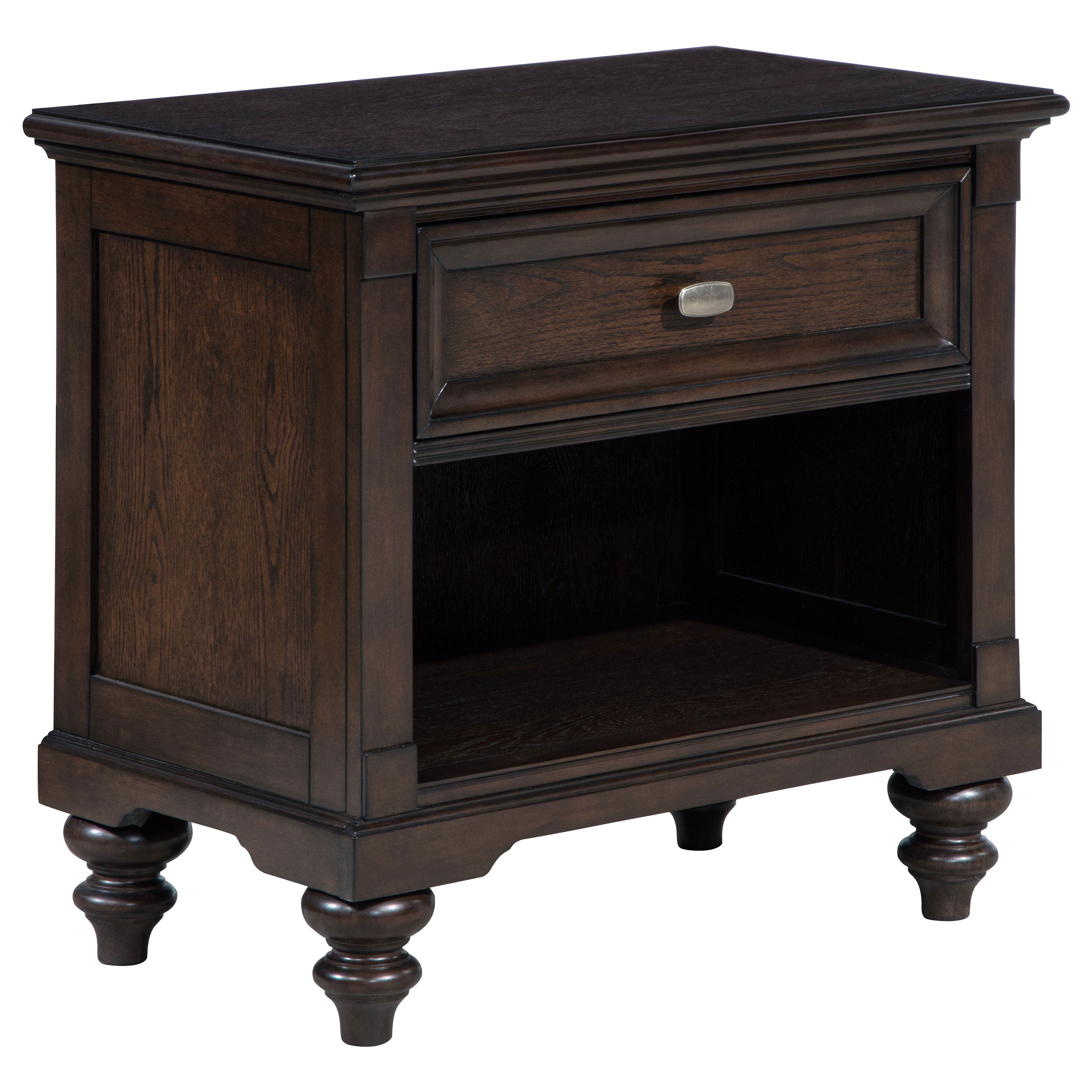 Andover 5-piece Eastern King Bedroom Set Dark Oak — view 5