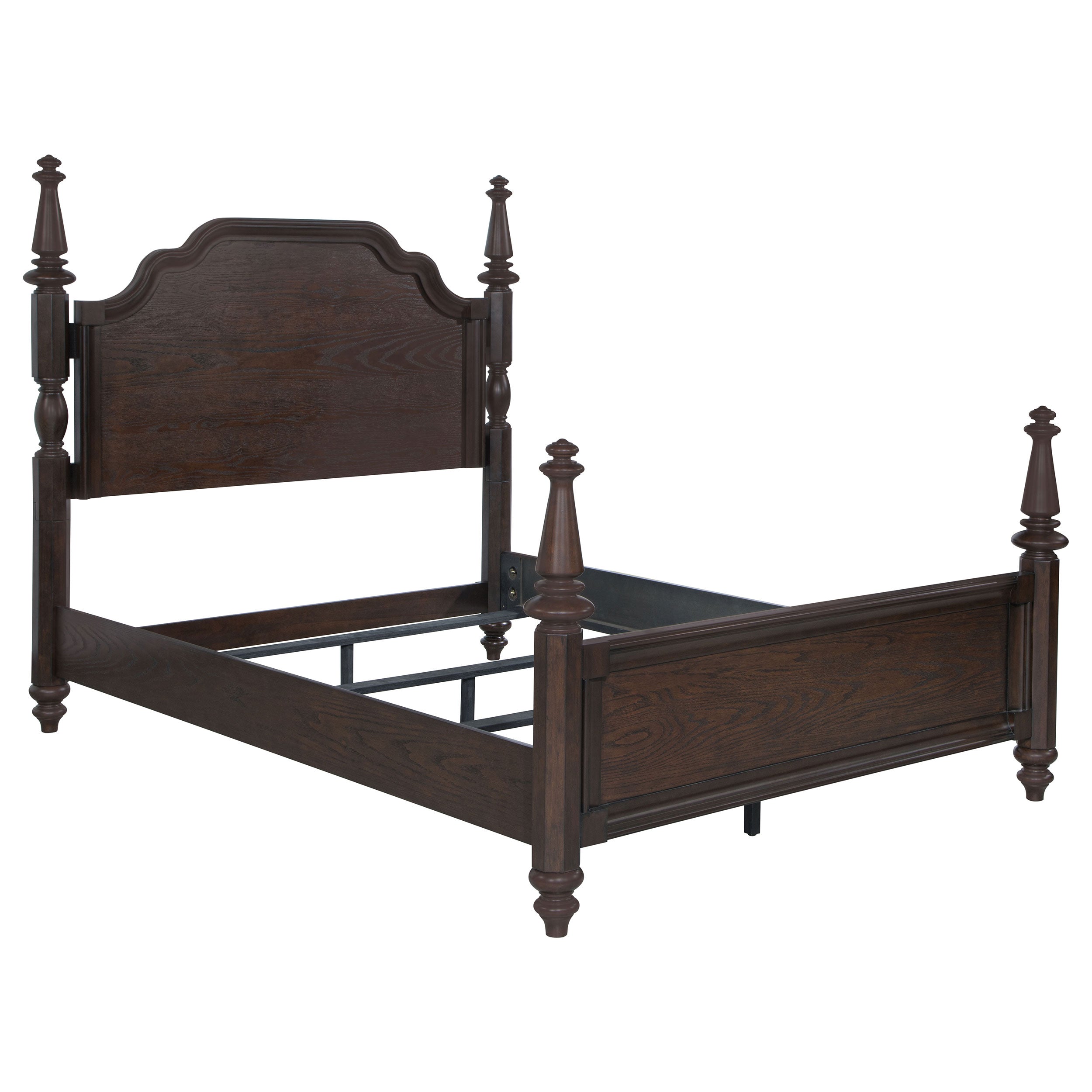 Andover 4-piece Queen Bedroom Set Dark Oak — view 3