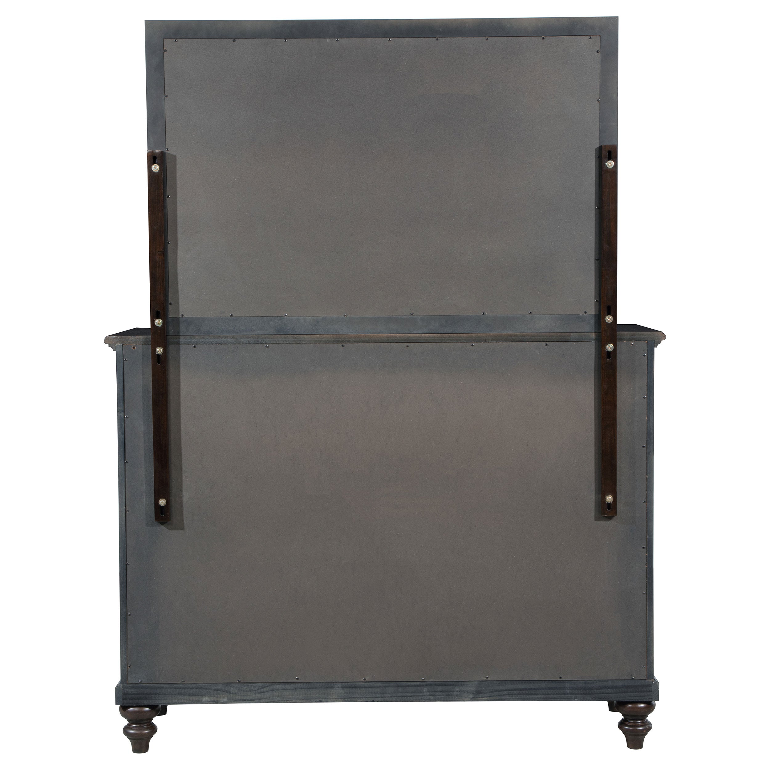 Andover 8-drawer Dresser and Mirror Dark Oak — view 7